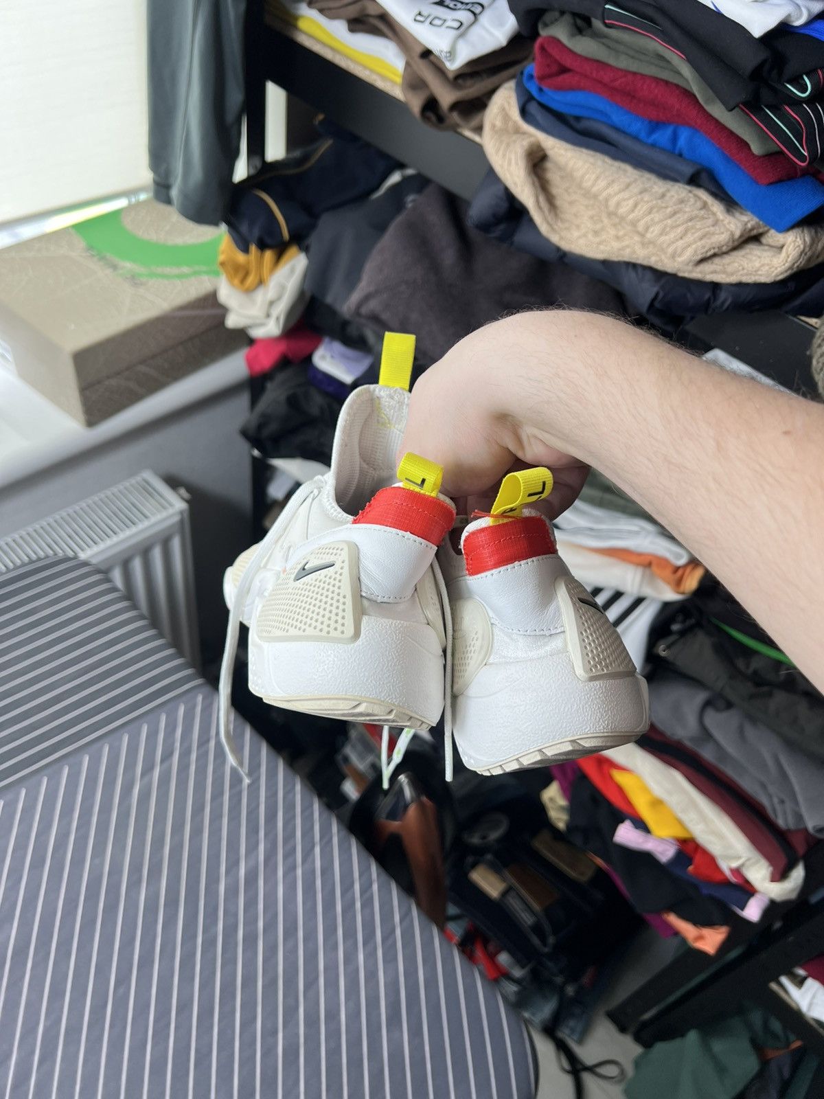 Heron Preston × Nike Nike x Heron Preston Huarache E.D.G.E. White Size US 7.5 Size US 7.5 / EU 40-41 - 7 Thumbnail