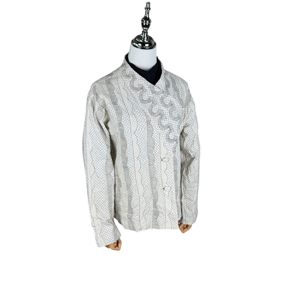 Issey Miyake ☀️HEART HAAT ISSEY MIYAKE SNAKE ART JACKET Size M / US 6-8 / IT 42-44 - 2 Thumbnail