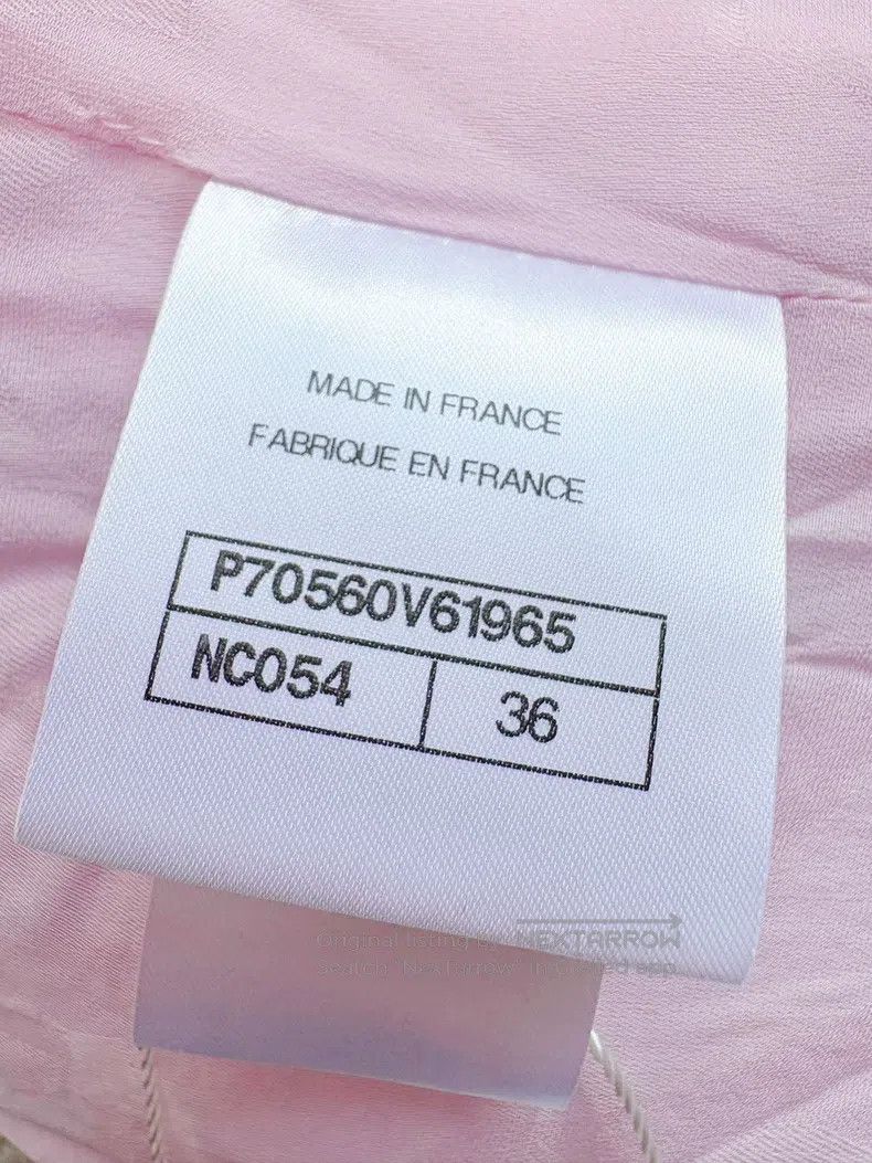 Chanel Chanel 21S spring and summer cherry blossom pink double-br Size XS / US 0-2 / IT 36-38 - 6 Thumbnail