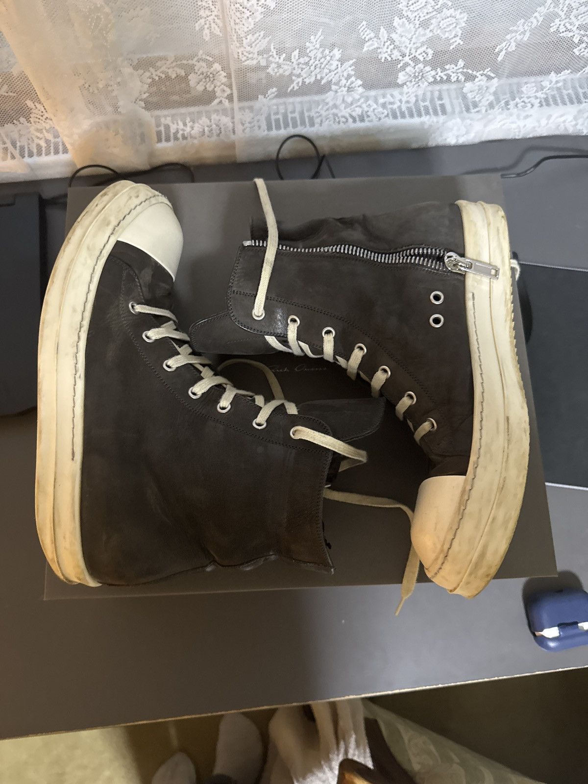 Rick Owens rick owens mainline ramones Size US 8.5 / EU 41-42 - 1 Thumbnail