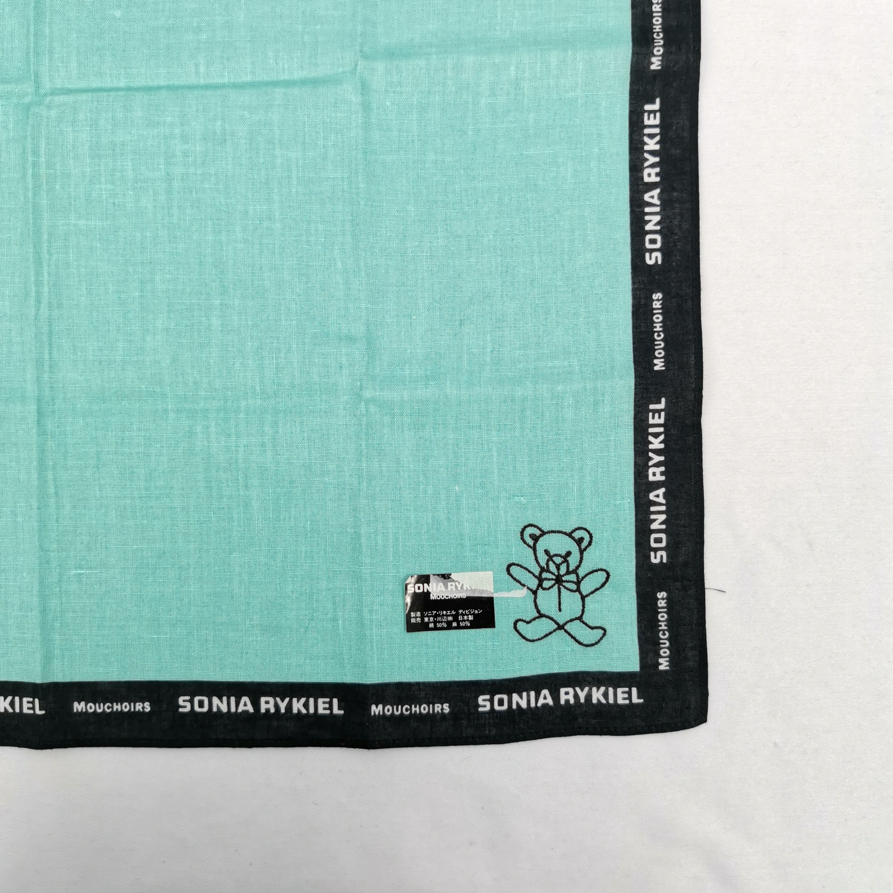 Sonia Rykiel BNWT Vintage Sonia Rykiel Handkerchief Pocket Square Bandana Size ONE SIZE - 3 Thumbnail