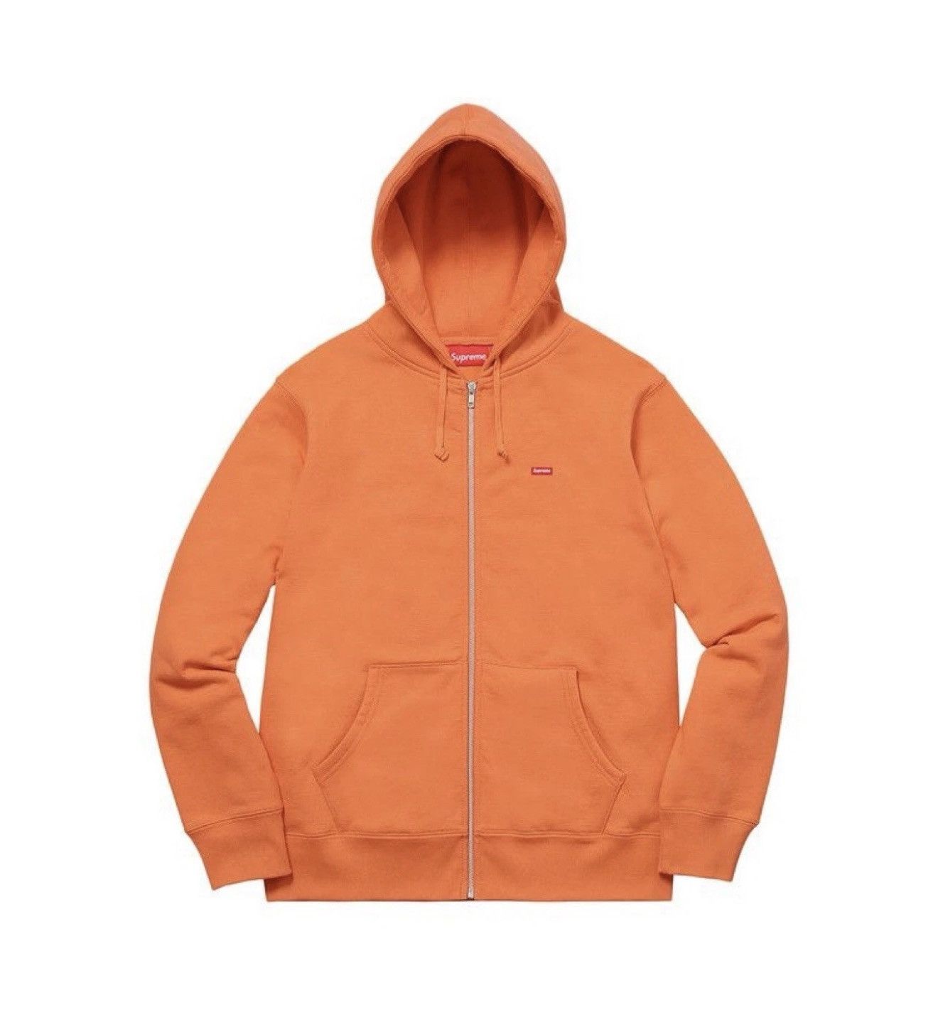 Supreme Supreme Small Box Hooded Sweatshirt Orange Sz: Medium Size US M / EU 48-50 / 2 - 2 Thumbnail