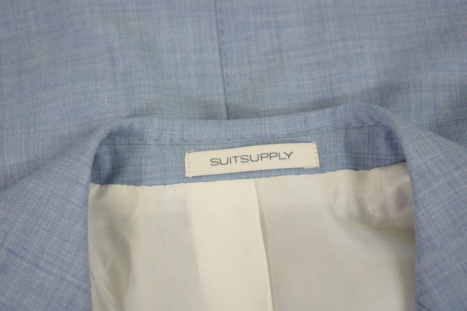Suitsupply Men Suitsupply Suit Lazio Single Breasted Blue Angelico US38 Size 38R - 7 Thumbnail