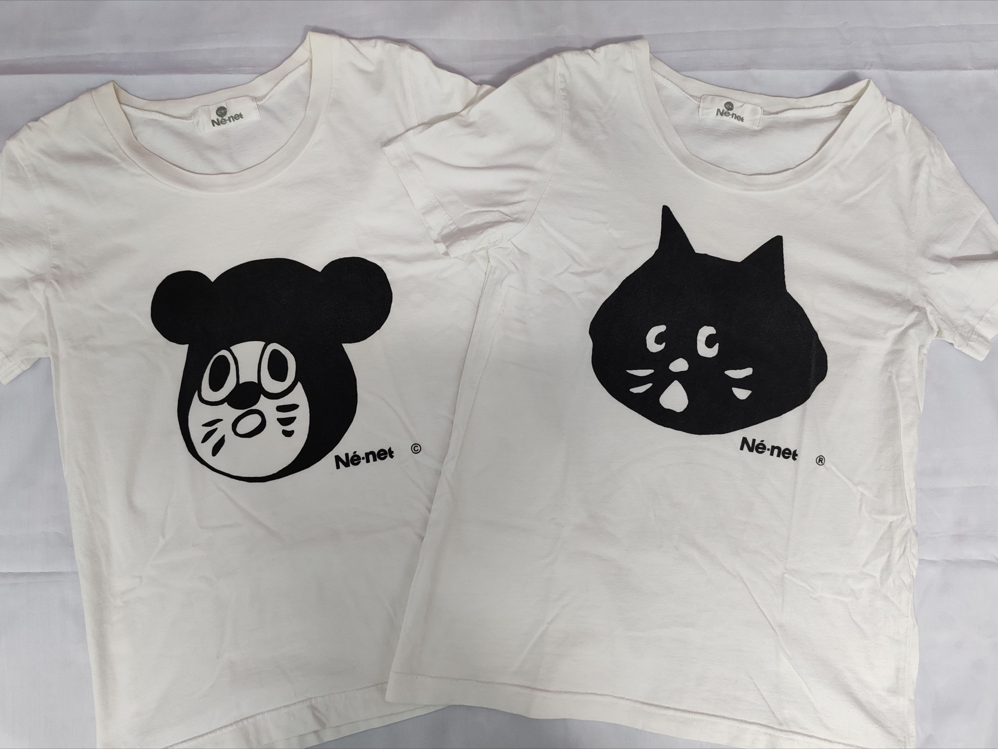Issey Miyake Ne-net Issey Miyake 2pcs Combo Tee Japan Designer Size US S / EU 44-46 / 1 - 1 Thumbnail
