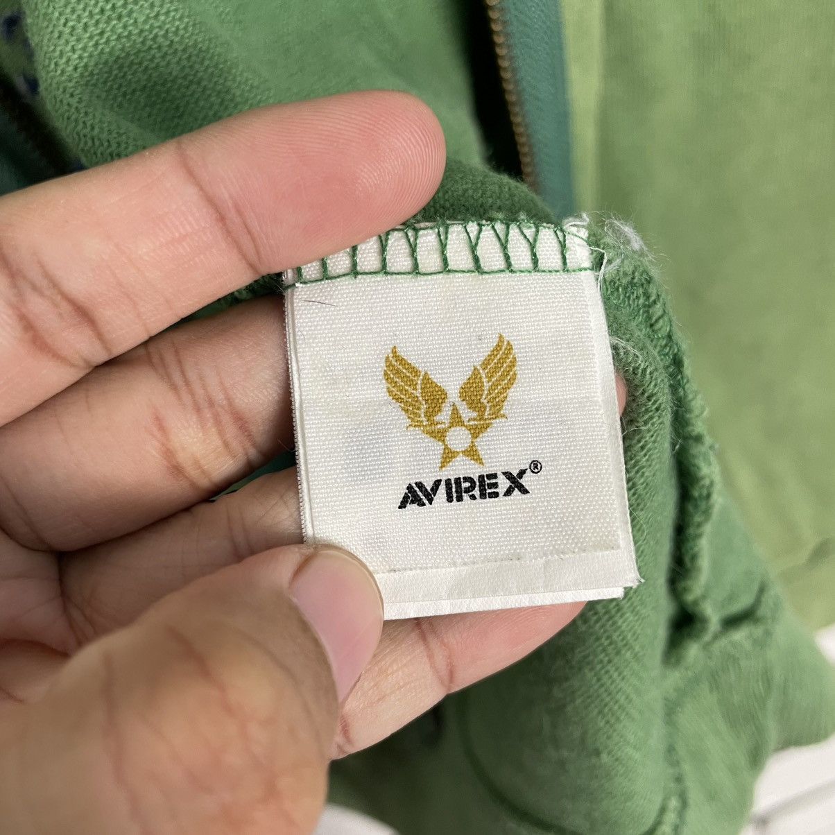 Avirex Avirex Zipper Green Hoodie Size US M / EU 48-50 / 2 - 19 Thumbnail
