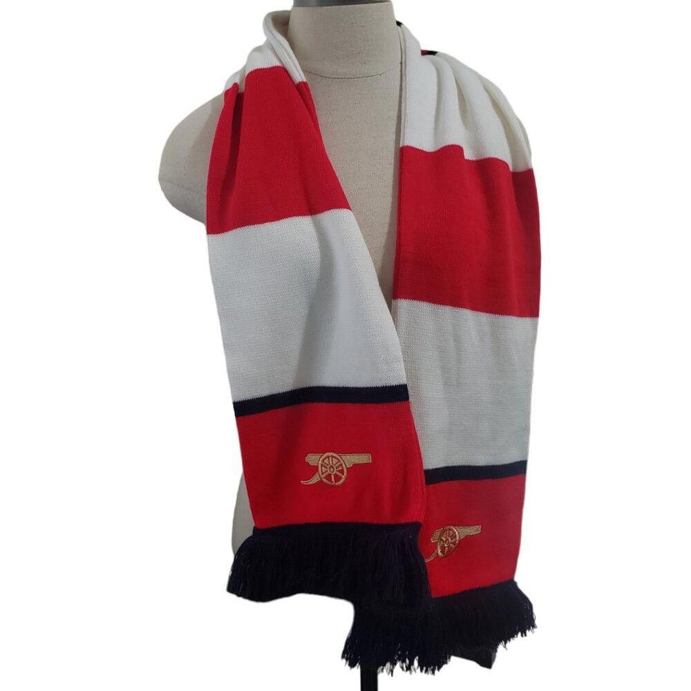 Designer CT1769 Original Arsenal Red, White & Blue Winter Scarf Size ONE SIZE - 1 Thumbnail