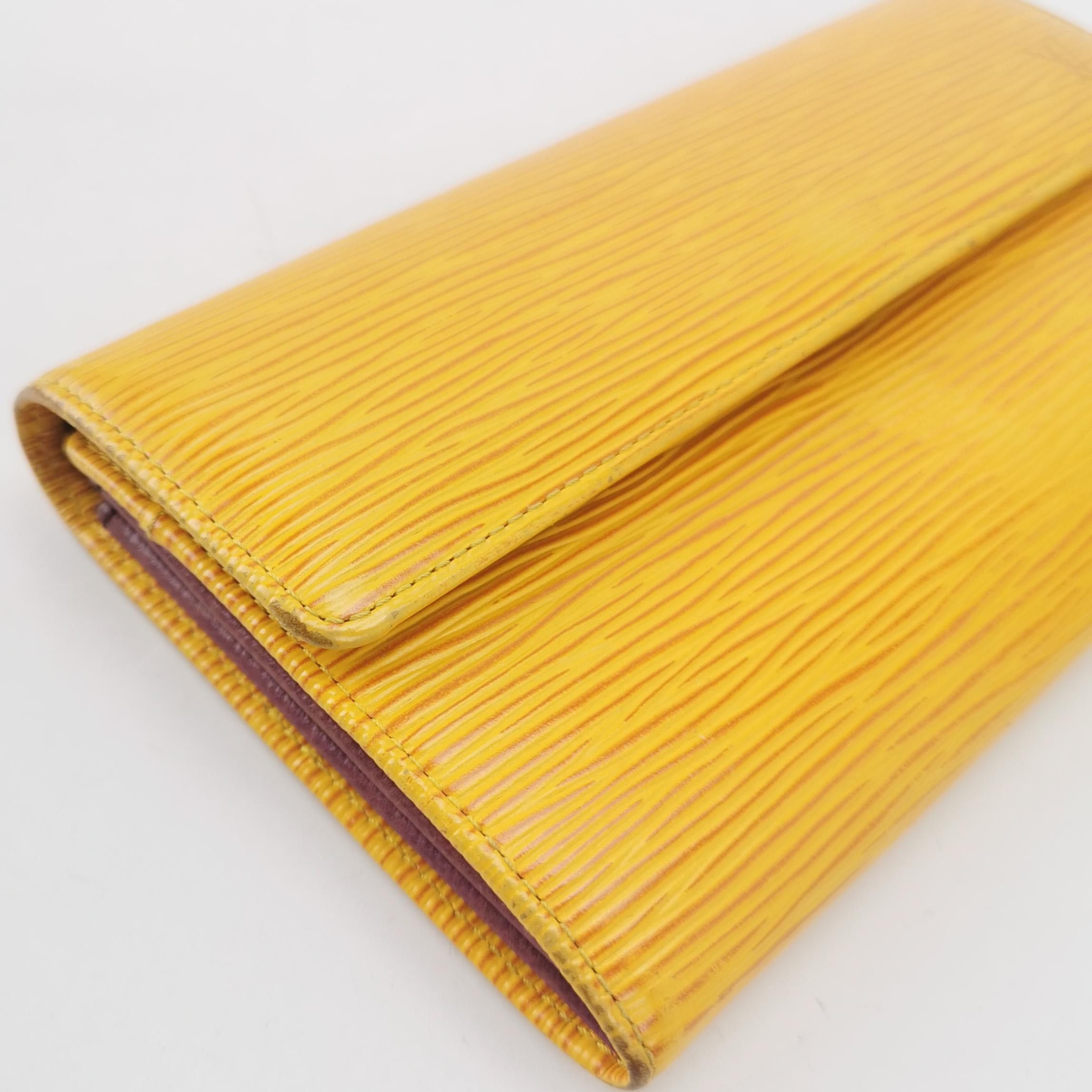 Louis Vuitton Louis Vuitton (LV) Cowhide Classic Water Ripple Wallet -y25 Size ONE SIZE - 7 Thumbnail