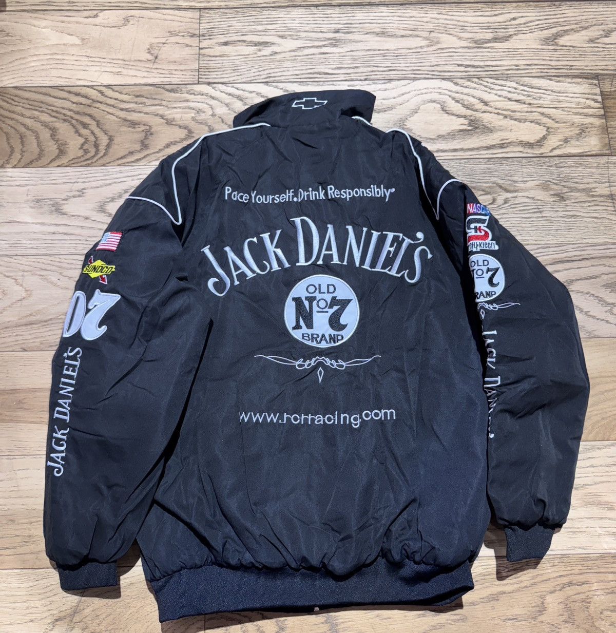 NASCAR × Vintage Embroidered NASCAR bomber jacket Porsche size L Size US L / EU 52-54 / 3 - 8 Thumbnail