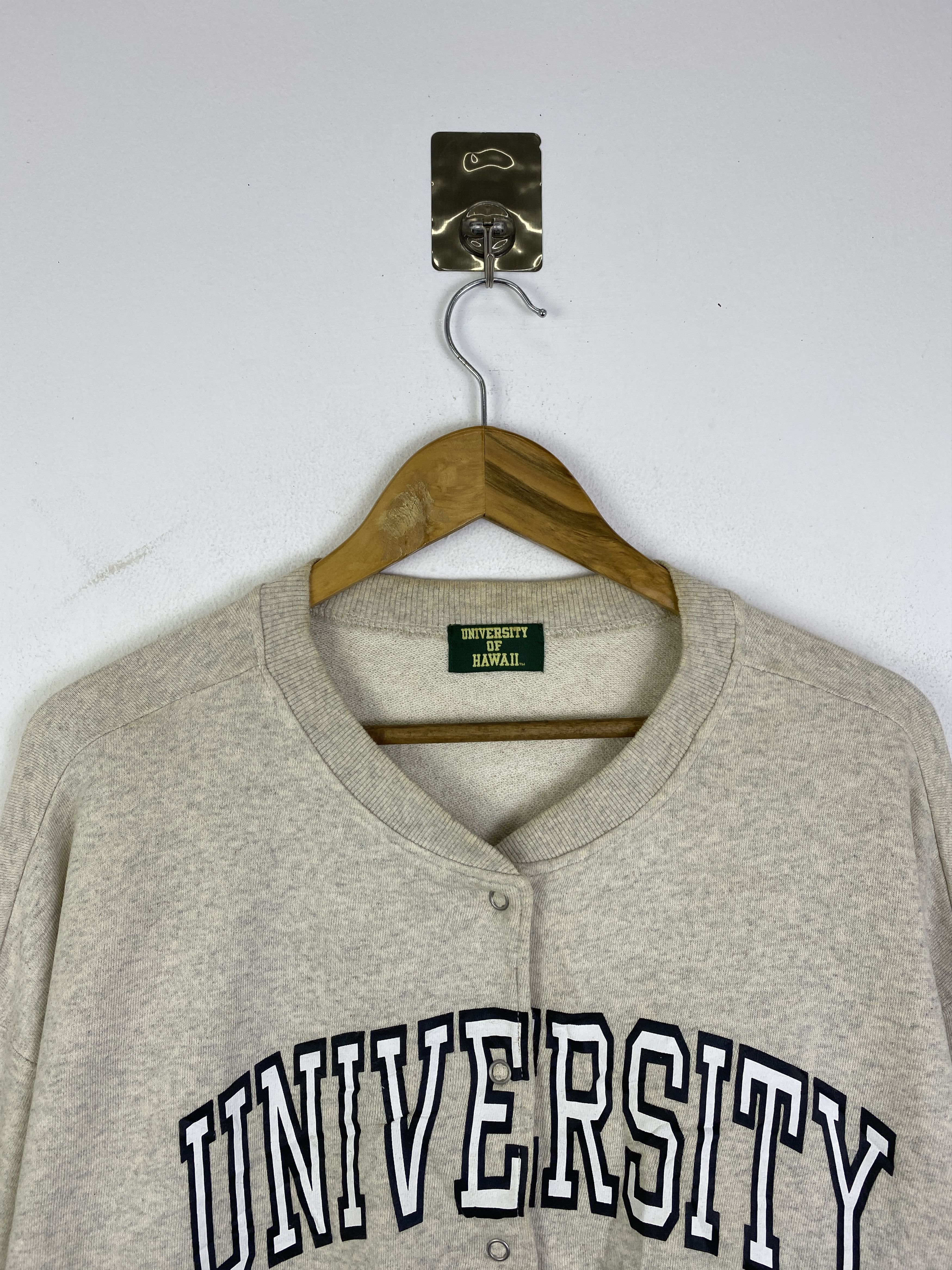 Vintage Vintage University Of Hawaii Button Up Sweatshirt SH0253 Size US L / EU 52-54 / 3 - 2 Thumbnail