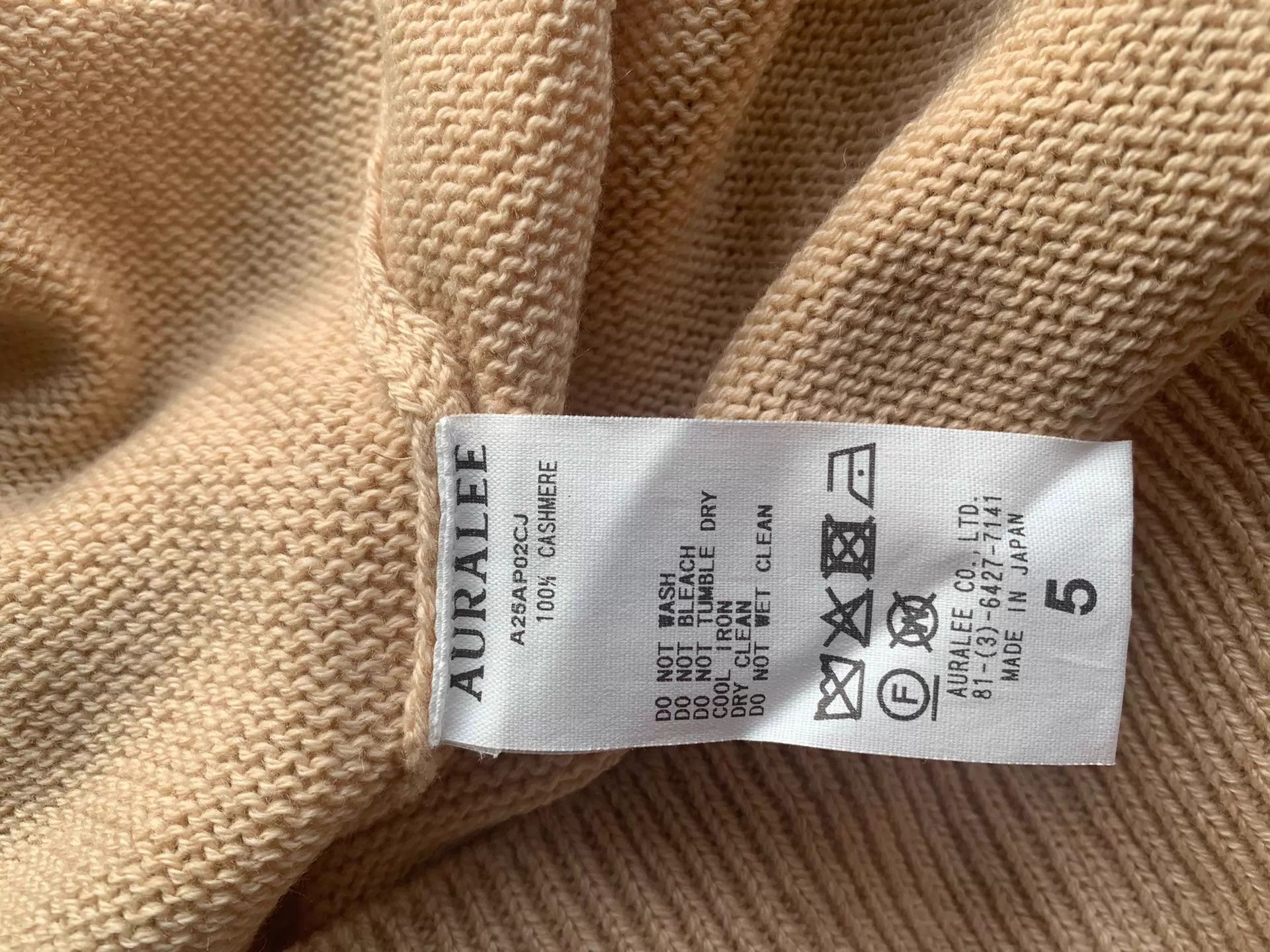 Auralee AURALEE 25AW LW Cashmere Crew Neck Knit PO Size 5 New Size US XXL / EU 58 / 5 - 4 Thumbnail