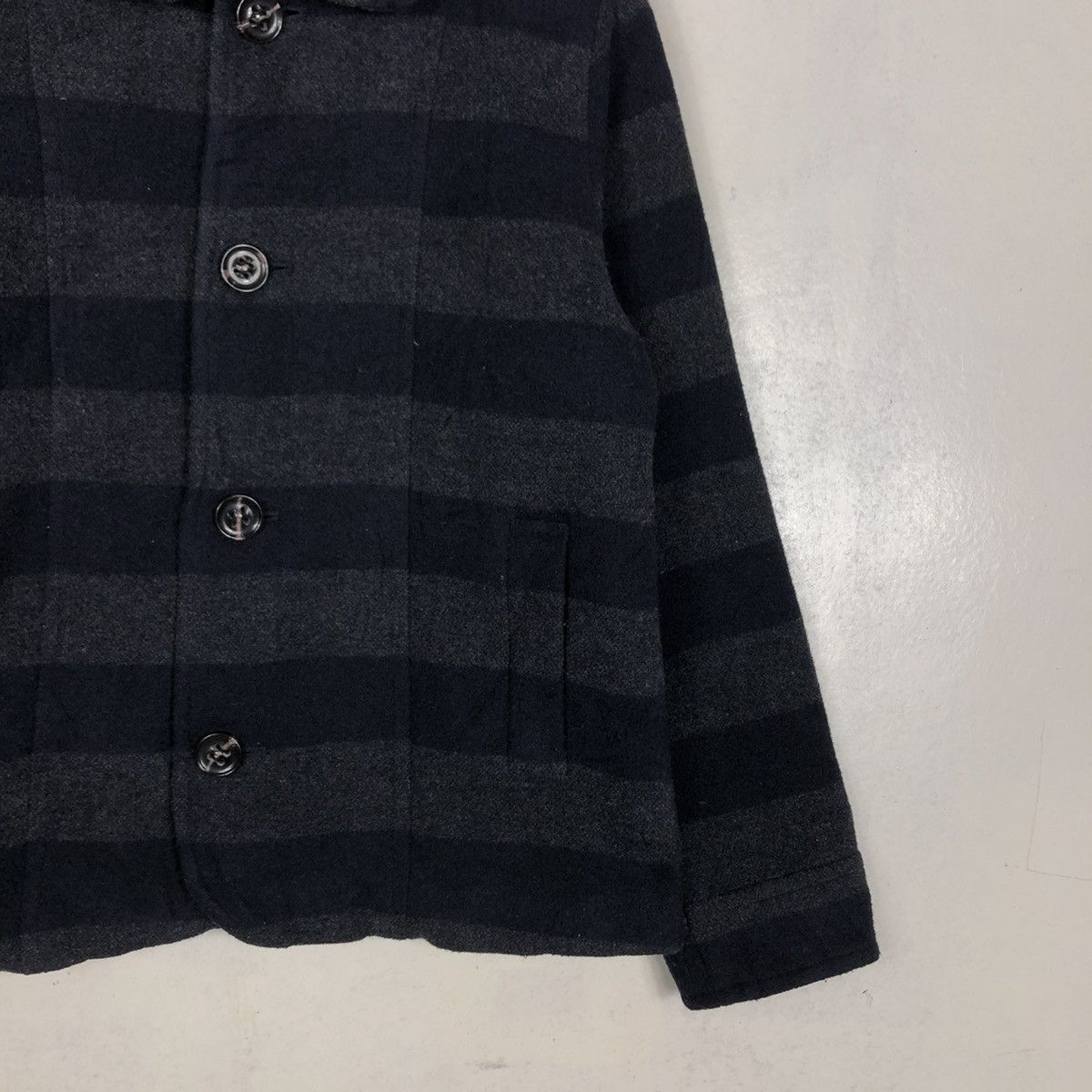 Japanese Brand 📌VINTAGE WORK WOOL JACKET OUTER WEAR LABEL ISSEY MIYAKE Size US M / EU 48-50 / 2 - 7 Thumbnail