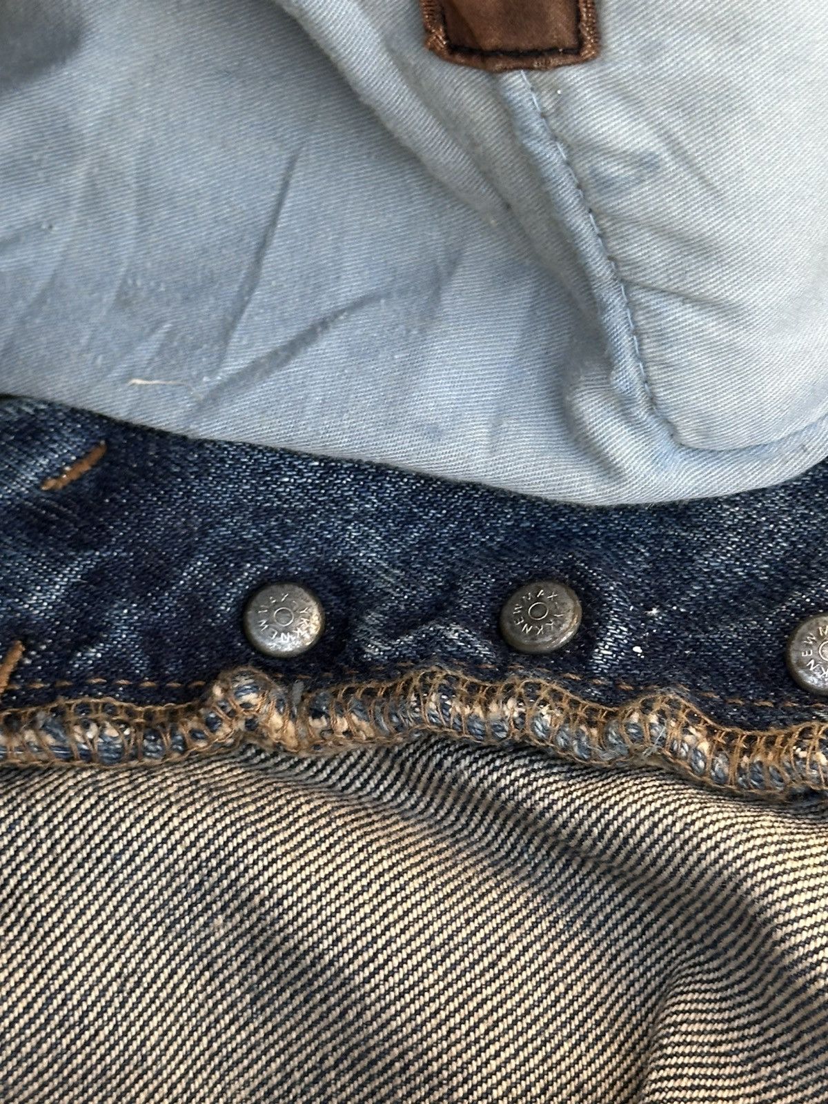 Shellac Shellac Bootcut Flare Distressed Style Blue Denim Size US 28 / EU 44 - 18 Thumbnail