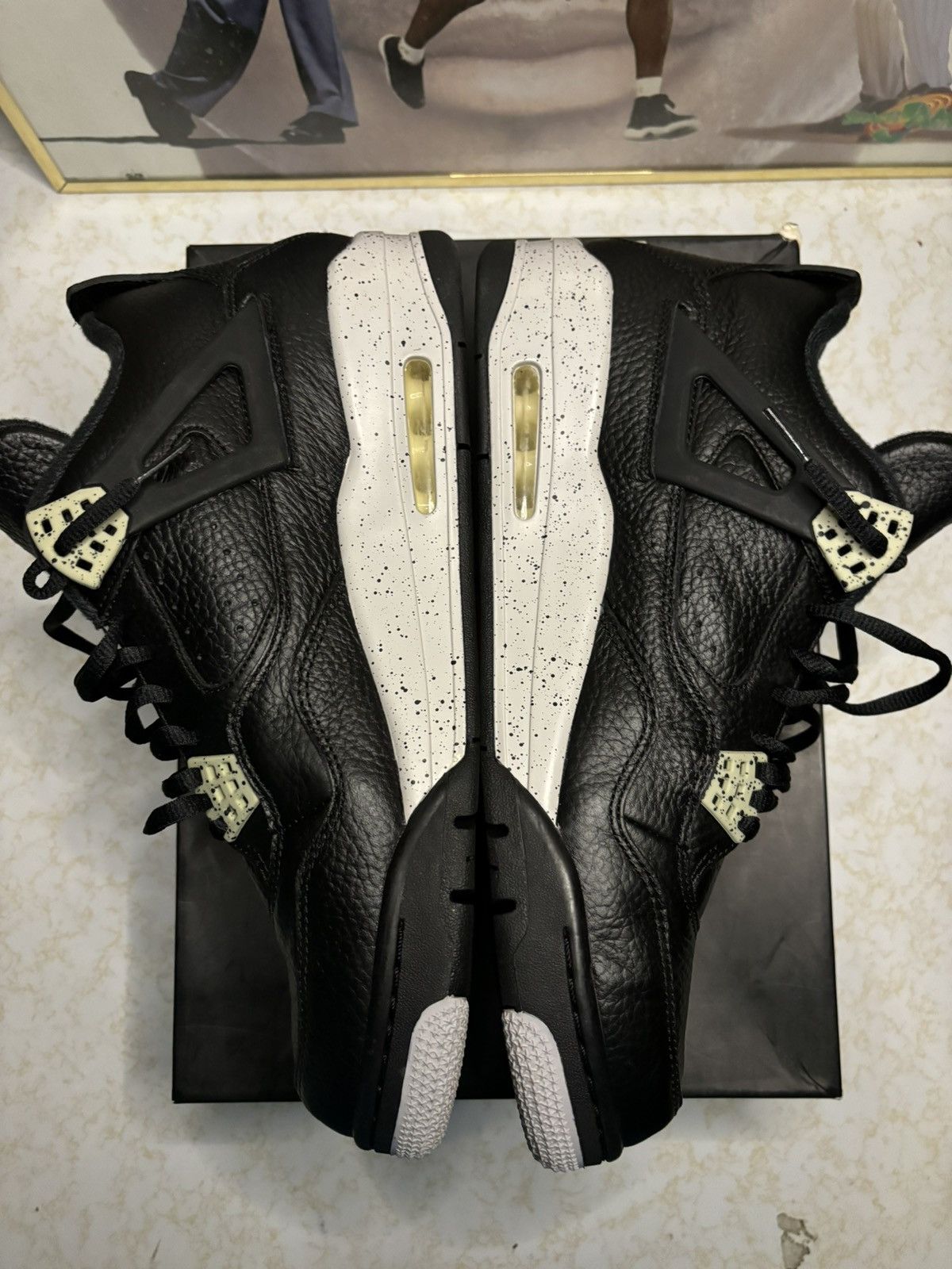 Jordan Brand Air Jordan 4 Retro oreo Size US 12 / EU 45 - 3 Thumbnail