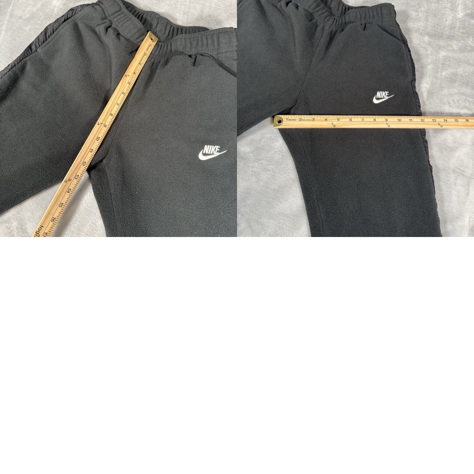 Nike Nike Sportswear Essential Fleece Jogger Pants Mens S 27” Tapered Fit Black Faded 27 Inseam Size US 29 - 9 Thumbnail