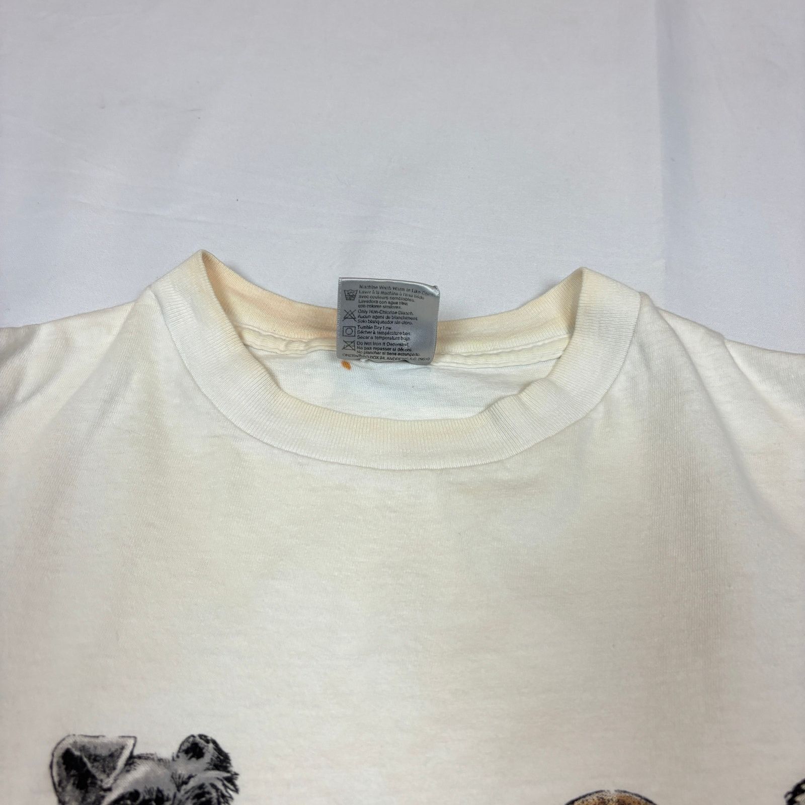 Vintage Vintage Dog Double Sided T Shirt Men's Large Puppy Butts Size US L / EU 52-54 / 3 - 9 Thumbnail