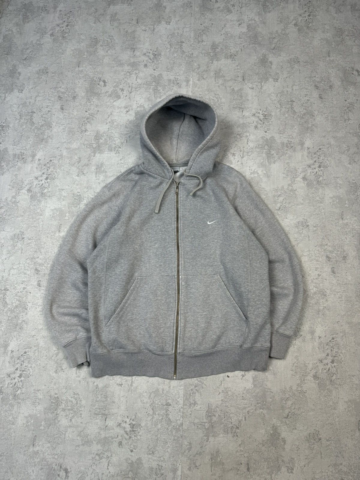 Nike Vintage Nike Y2K Zip Hoodie Size XL Size US XL / EU 56 / 4 - 1 Thumbnail