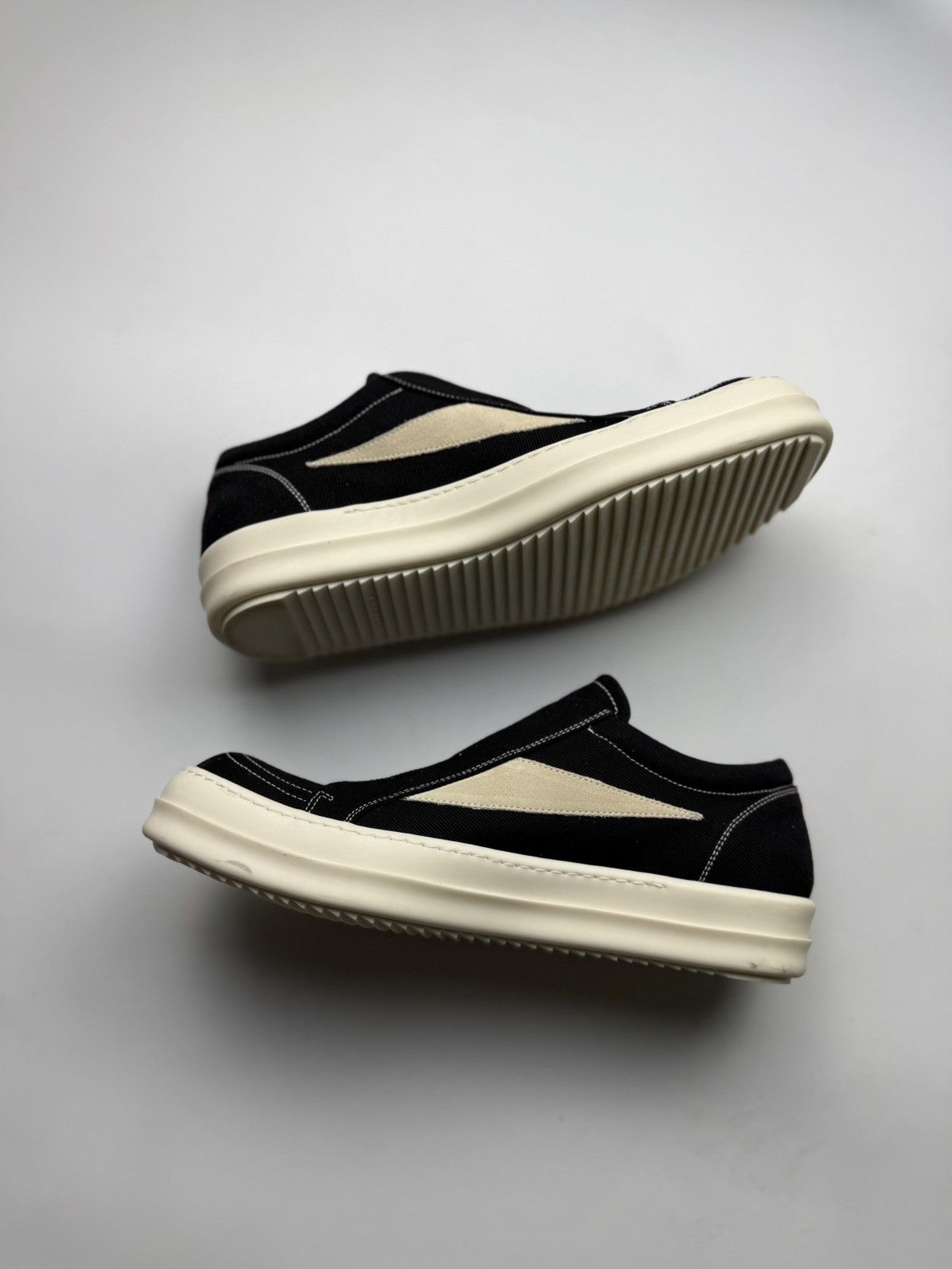 Rick Owens Drkshdw Rick Owens Drkshdw Laceless Vans Size US 10 / EU 43 - 3 Thumbnail