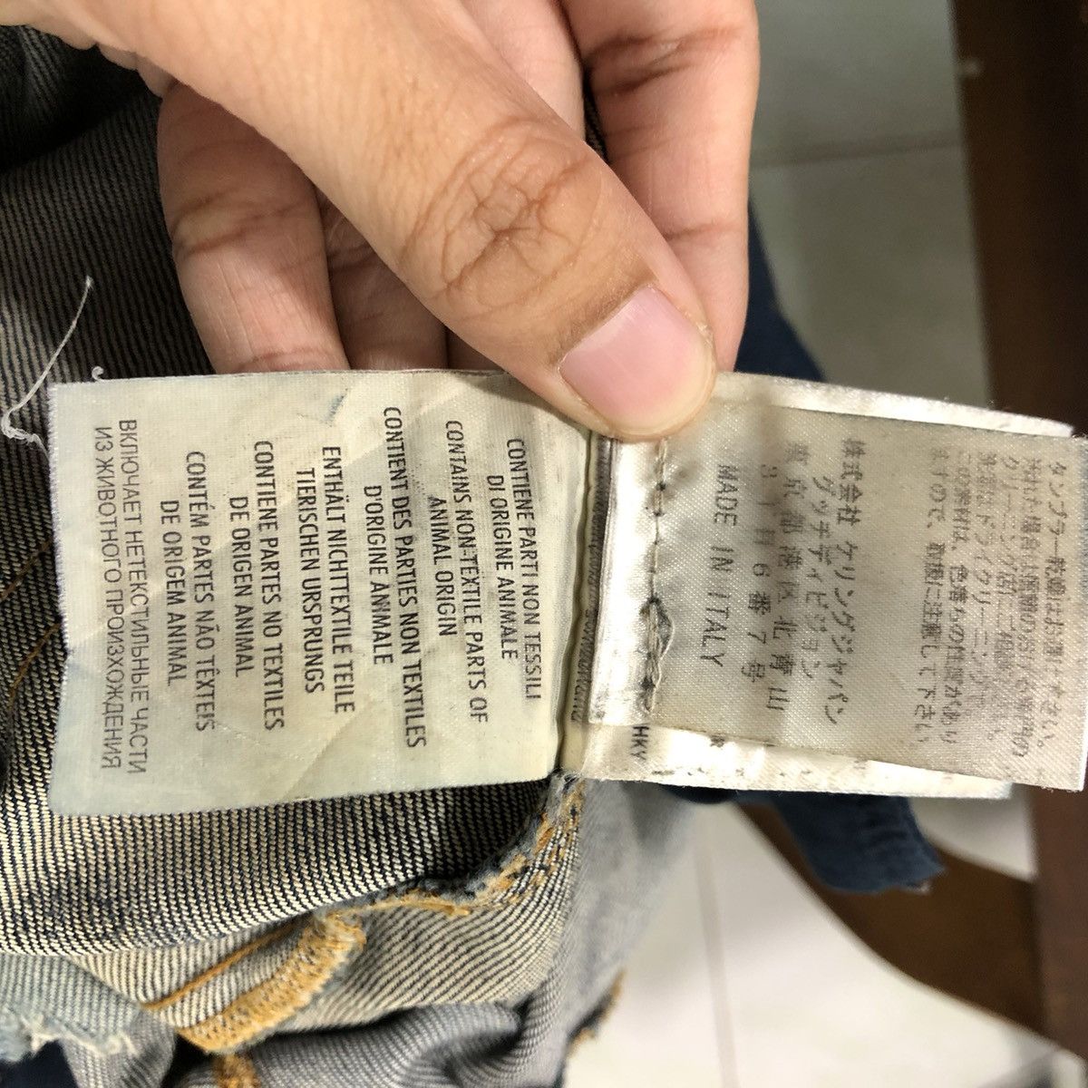 Gucci 📌Vintage Gucci Made in Italy Jeans Slim Fits Cutting Size US 40 / EU 56 - 23 Thumbnail