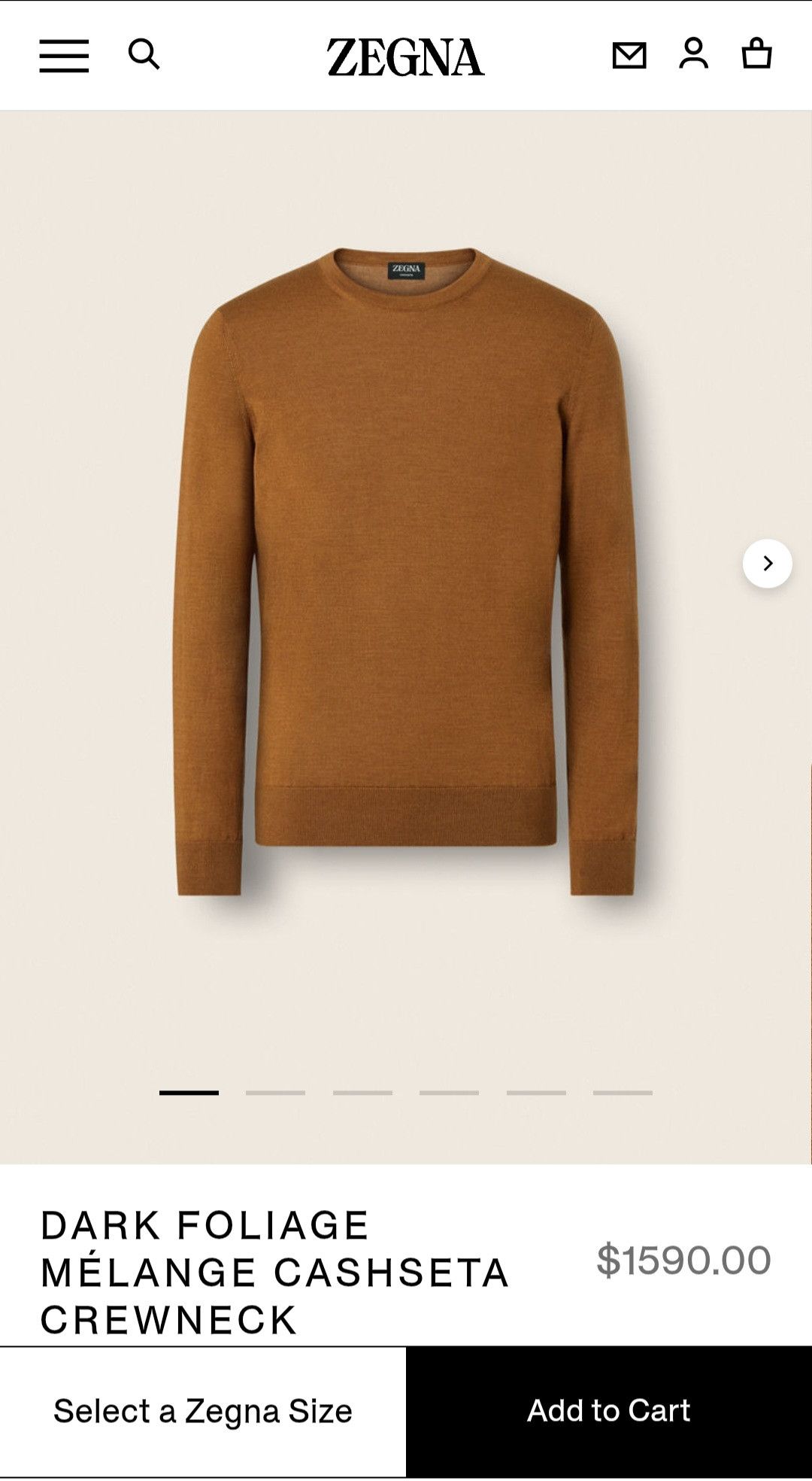 Ermenegildo Zegna Cashseta Size US L / EU 52-54 / 3 - 3 Thumbnail