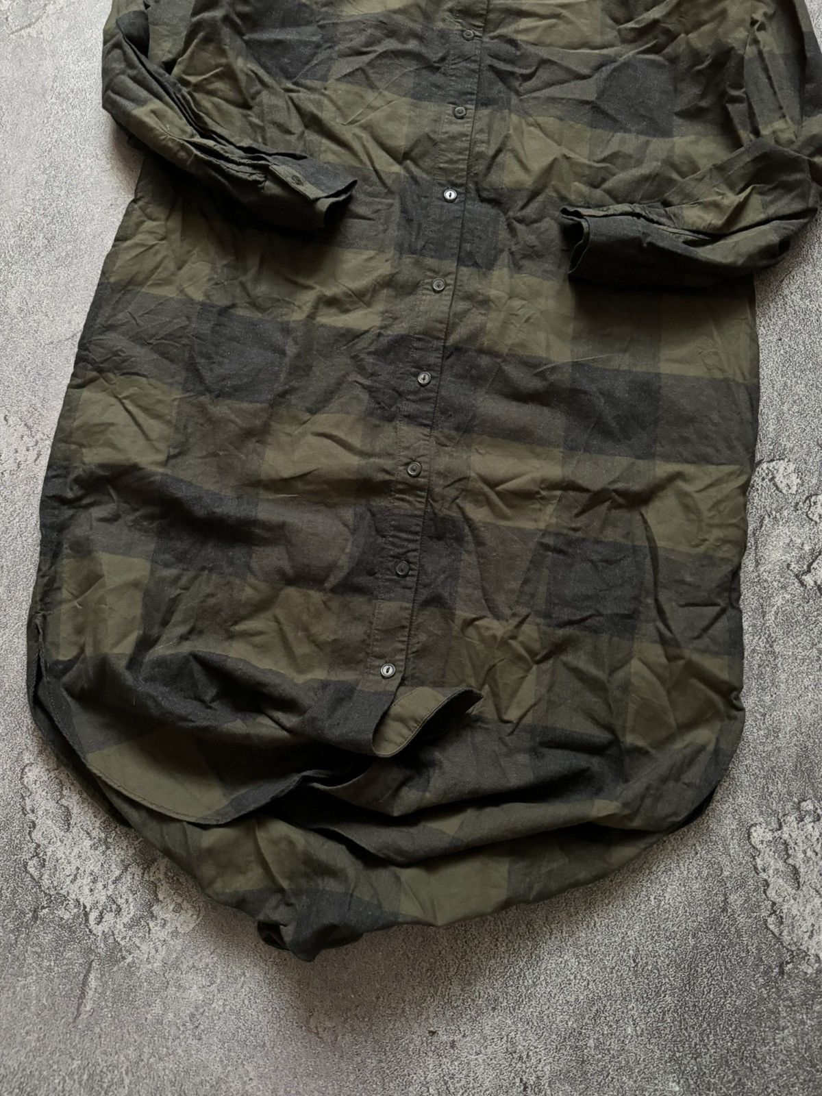 Cos × Designer COS 36 checkered dress long sleeve button up Size XS / US 0-2 / IT 36-38 - 4 Thumbnail