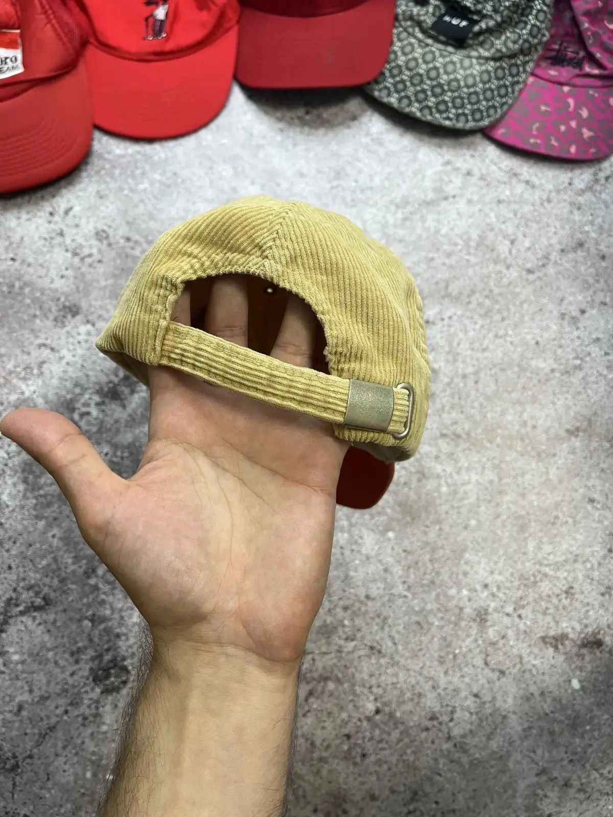 Stussy × Vintage Stussy Velvet Vintage Cap Size ONE SIZE - 2 Thumbnail