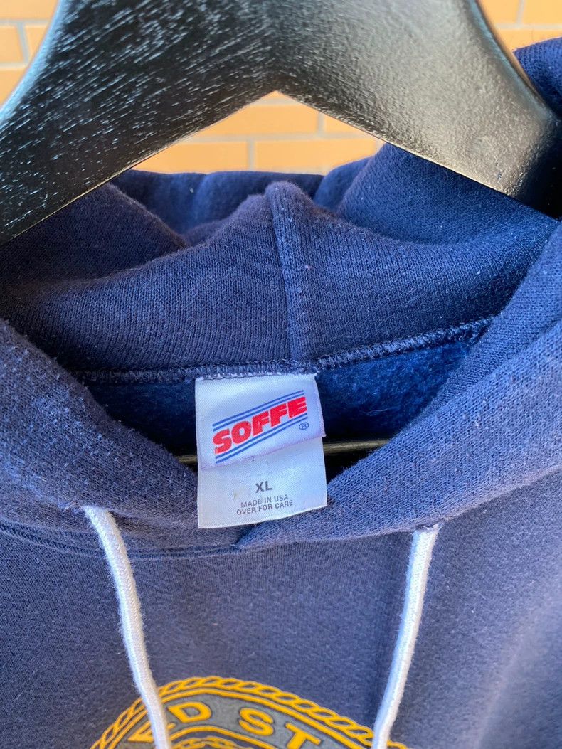 Vintage NAVY hoodie 90s 2505-Nextarrow Size US XL / EU 56 / 4 - 3 Thumbnail