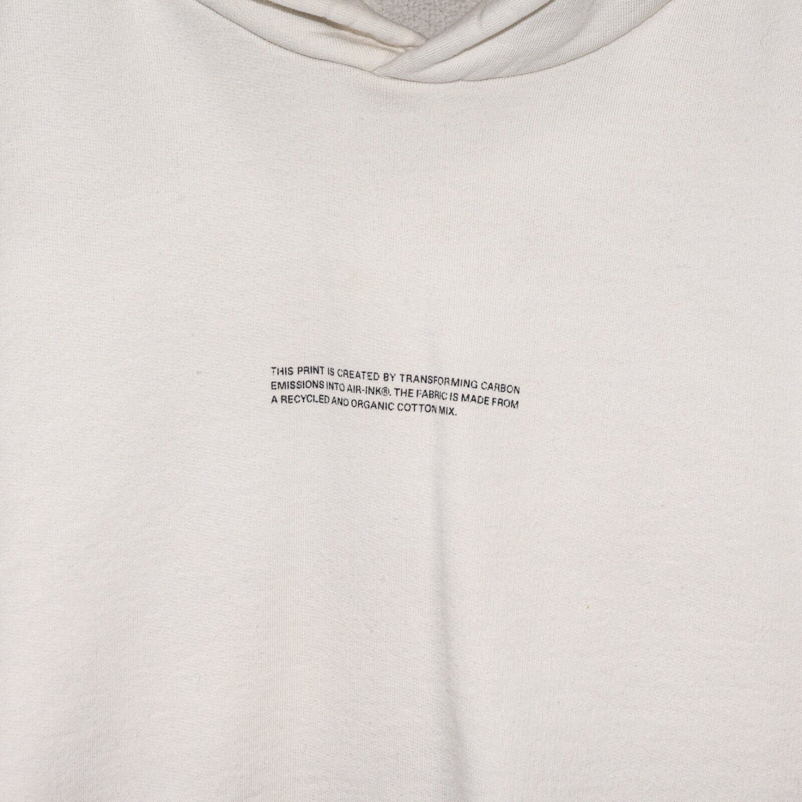 Pangaia PANGAIA Recycled Organic cotton Air Ink Hoodie off white Size L / US 10 / IT 46 - 4 Thumbnail
