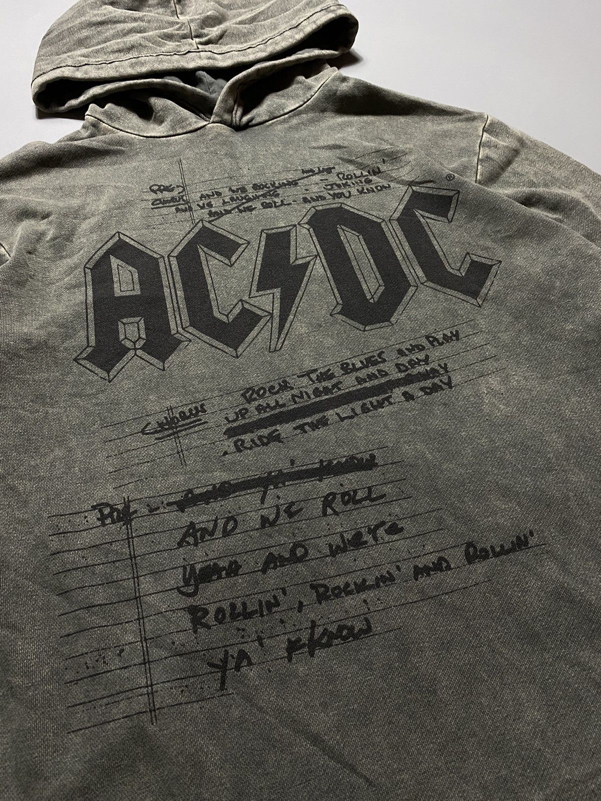 AC/DC × Vintage AC/DC vintage hoodie 90s tour Size US S / EU 44-46 / 1 - 4 Thumbnail