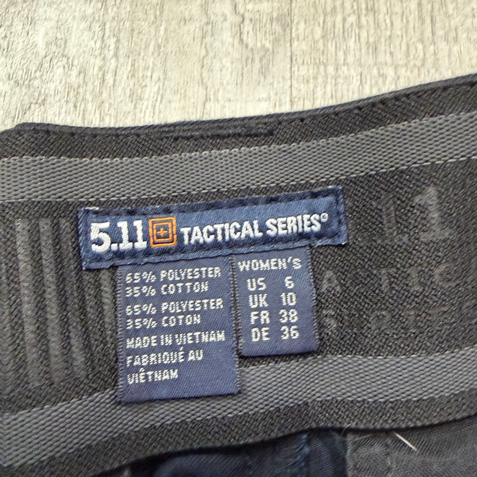 5.11 5.11 Tactical Twill PDU Class A Pants Women's 6 Navy Blue Size 28" / US 6 / IT 42 - 5 Thumbnail