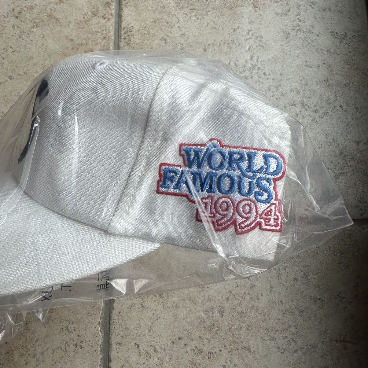 Supreme Supreme World Famous S Logo 6-Panel (SS26) White Size ONE SIZE - 2 Thumbnail