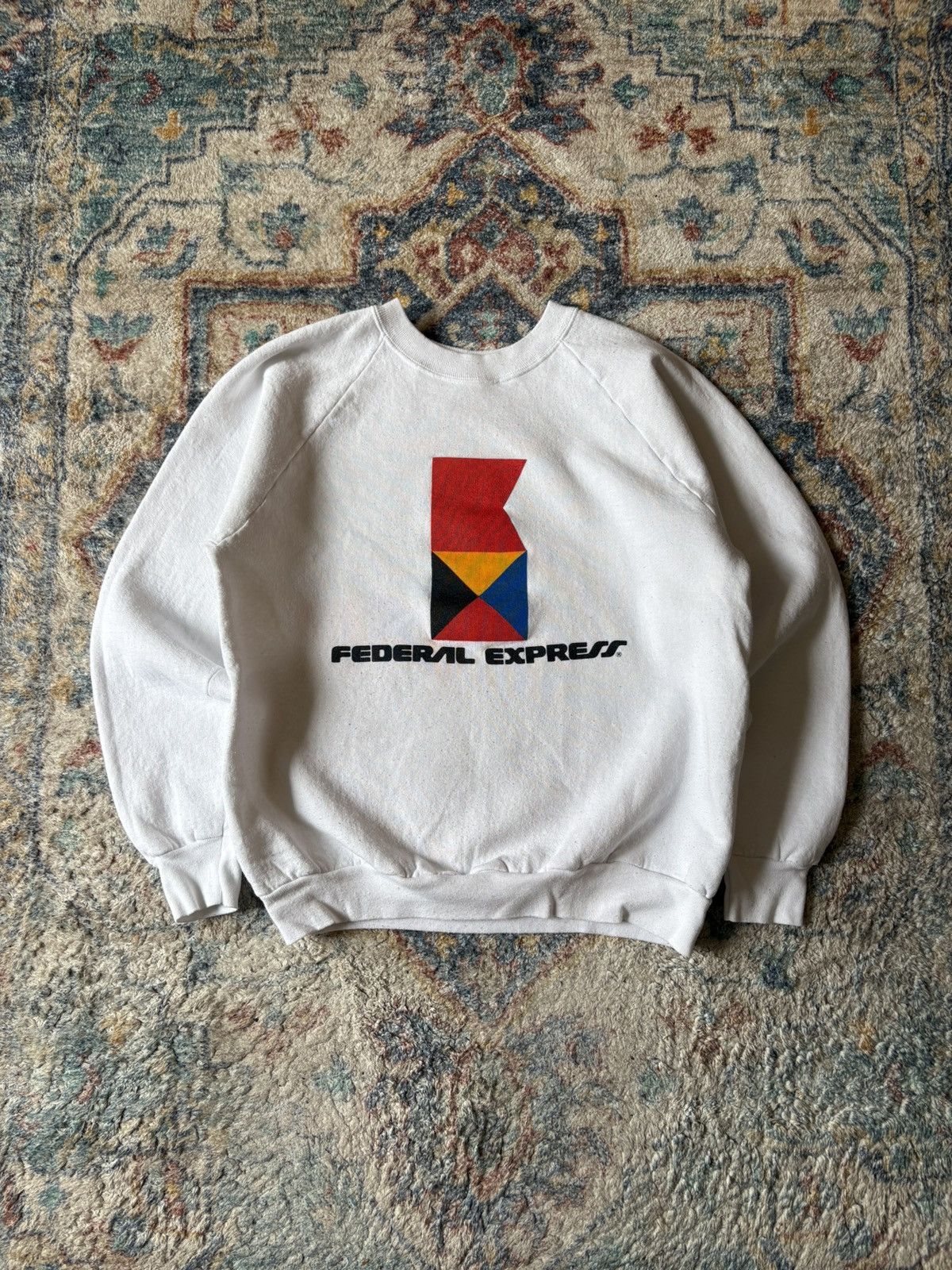 Vintage Vintage Federal Express Logo Crewneck Large Size US L / EU 52-54 / 3 - 1 Thumbnail