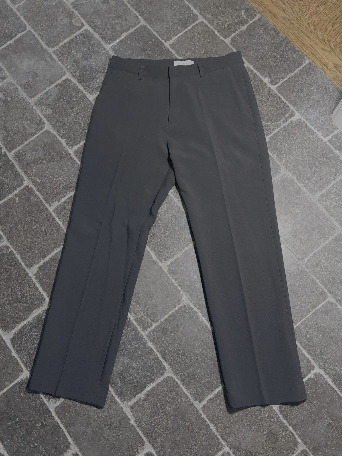 Japanese Brand Costume O’Clock Korean Designer Wool Trousers Vintage Pleat Size US 33 - 15 Thumbnail
