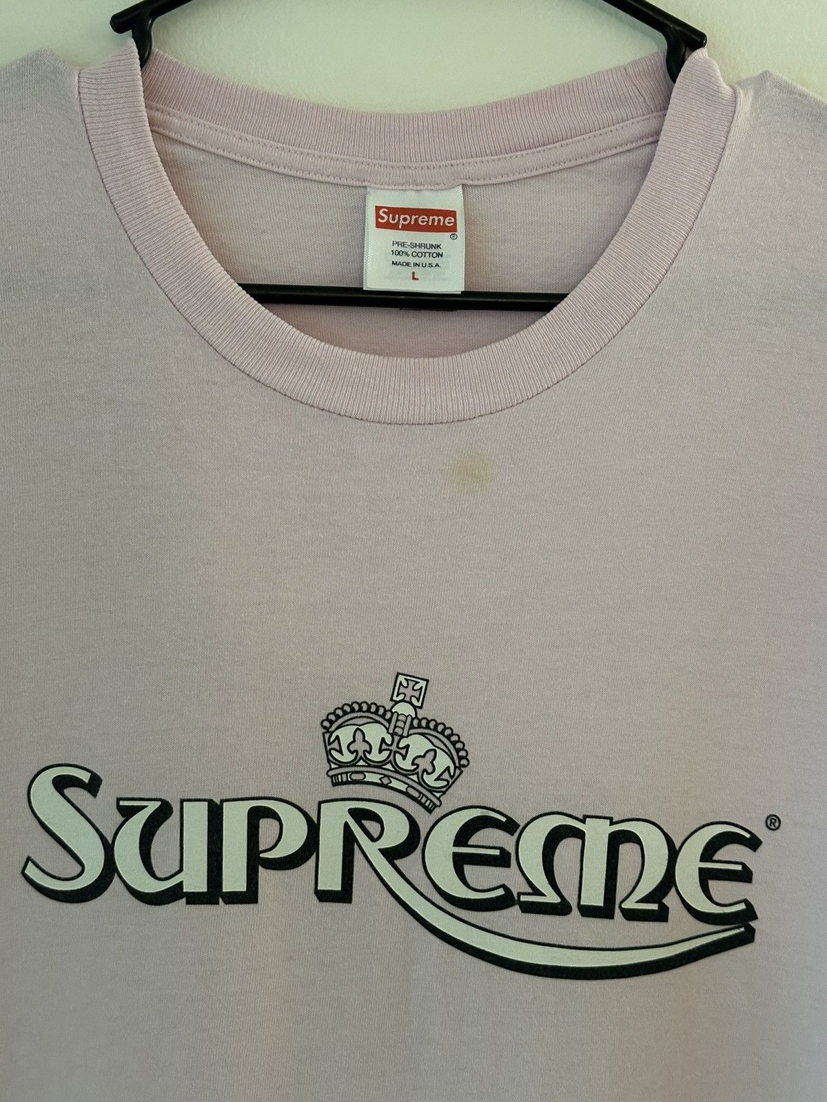 Supreme Supreme Crown Tee Size US L / EU 52-54 / 3 - 2 Thumbnail