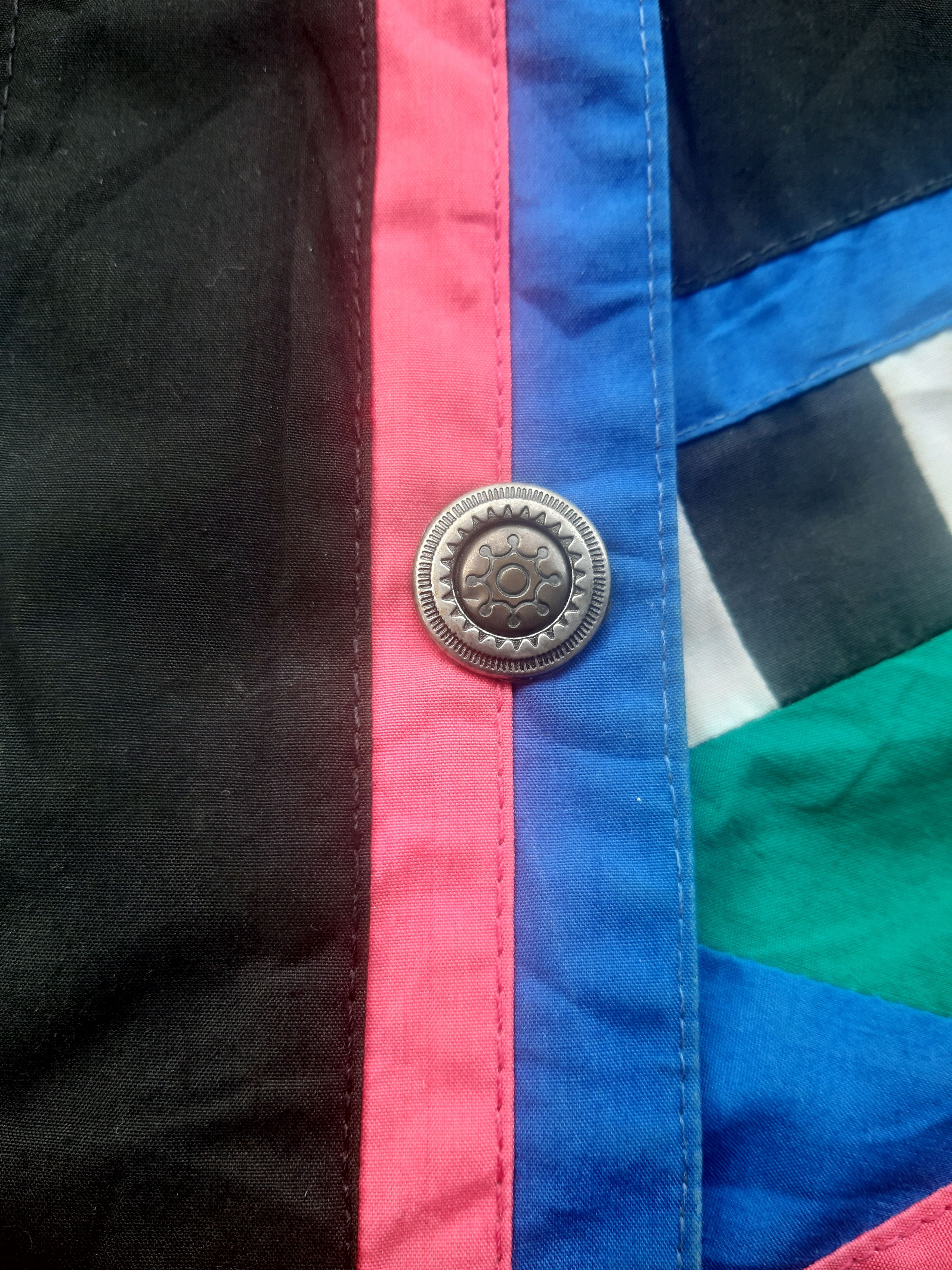 London Fog Vintage London Fog 80s Multi Colour Windbreaker Size US L / EU 52-54 / 3 - 6 Thumbnail