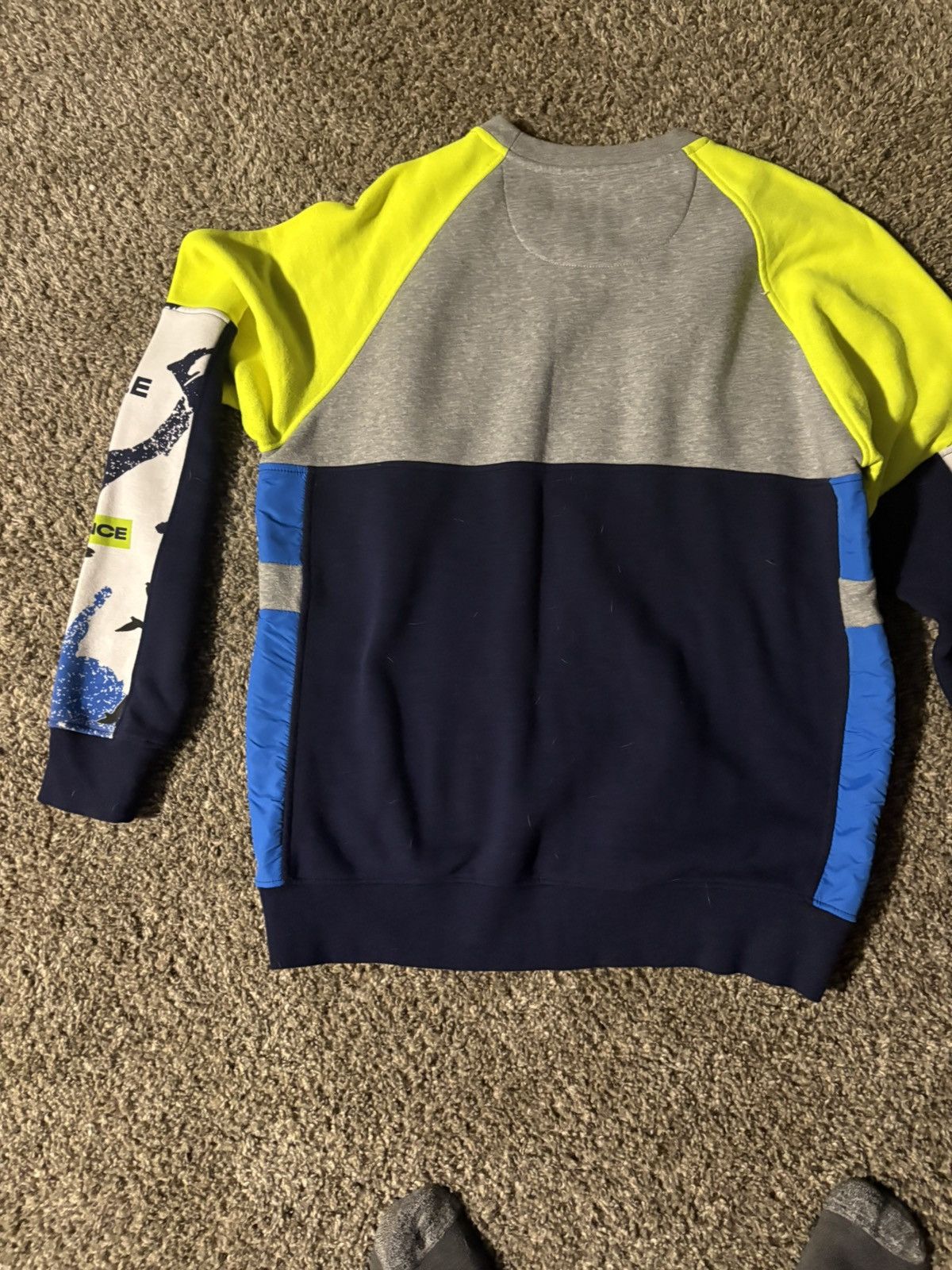 Staple Staple Men’s Pigeon Multicolor Crewneck Sweatshirt Size US L / EU 52-54 / 3 - 2 Thumbnail
