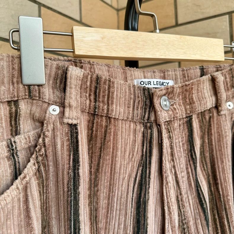 Our Legacy our legacy 20FW corduroy striped trousers 2503-Nextarrow Size US 34 / EU 50 - 2 Thumbnail