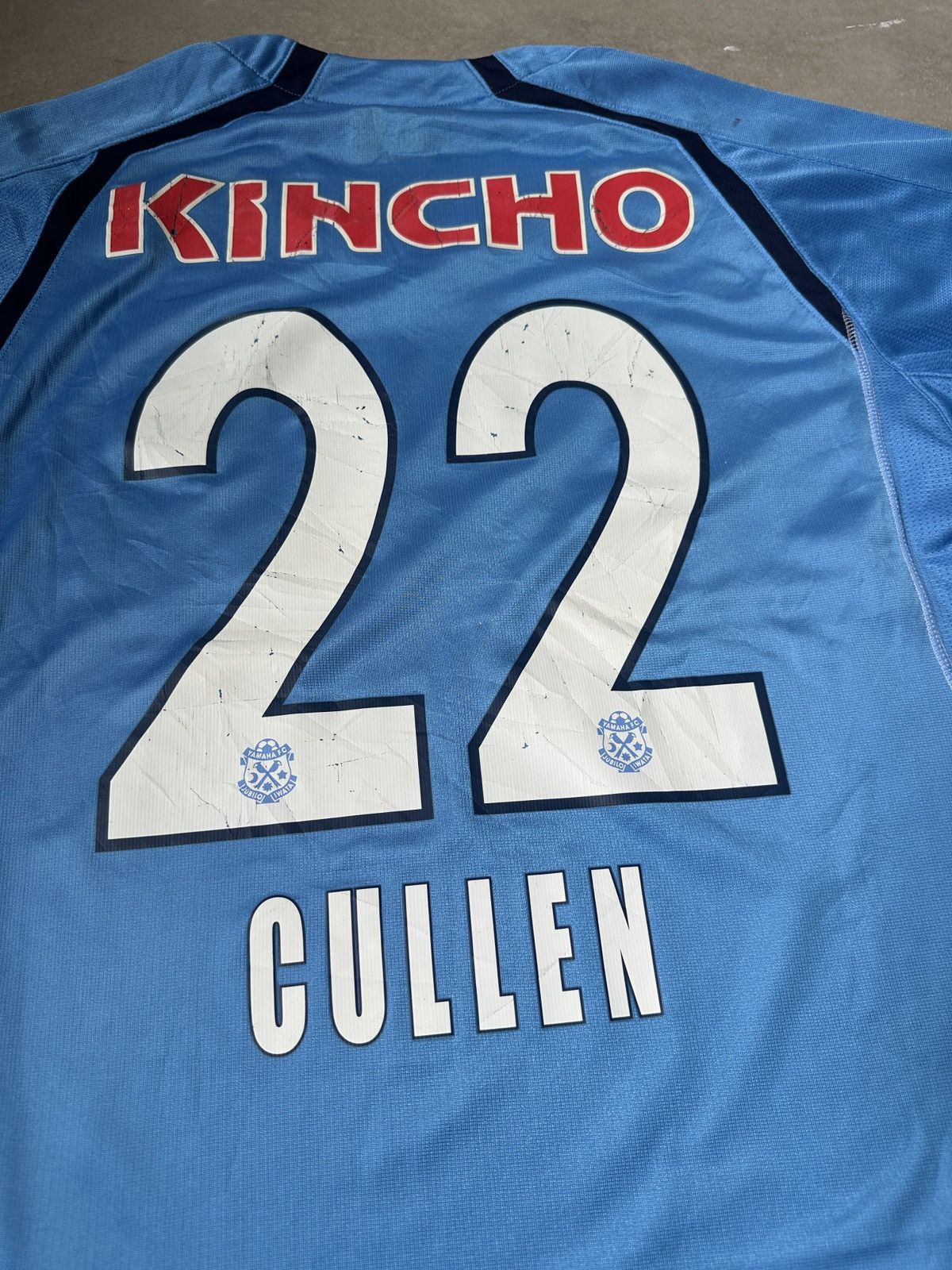 Puma VINTAGE PUMA 2004 YAMAHA JUBILO IWATA CULLEN JERSEY Size US M / EU 48-50 / 2 - 9 Thumbnail