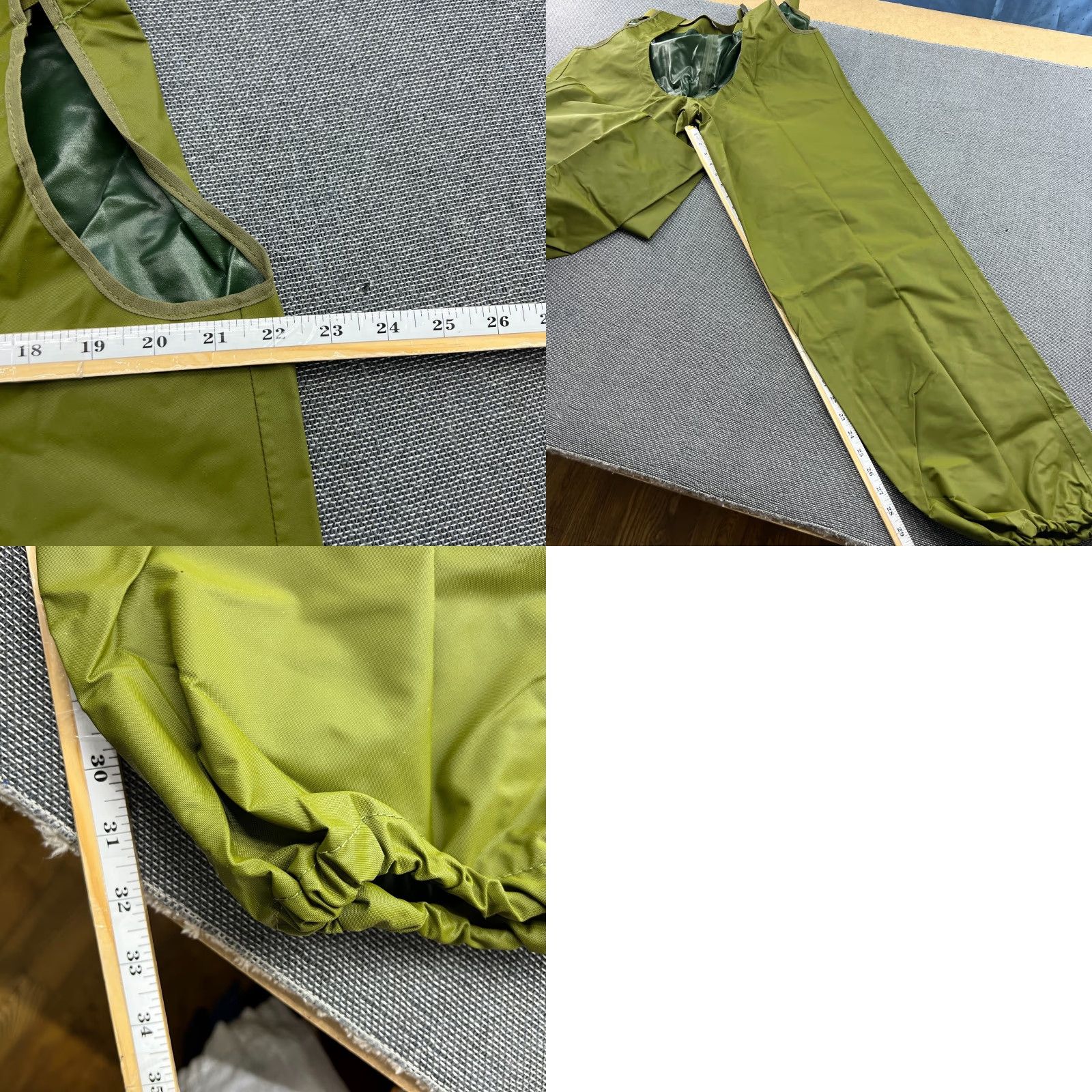 Rains Aalesund Oljeklede Mens Wateproof Rain Pants M Military Green Outdoor Army Pants Men Medium Green Waterproof Rain Pants Mens Size US 31 - 9 Thumbnail
