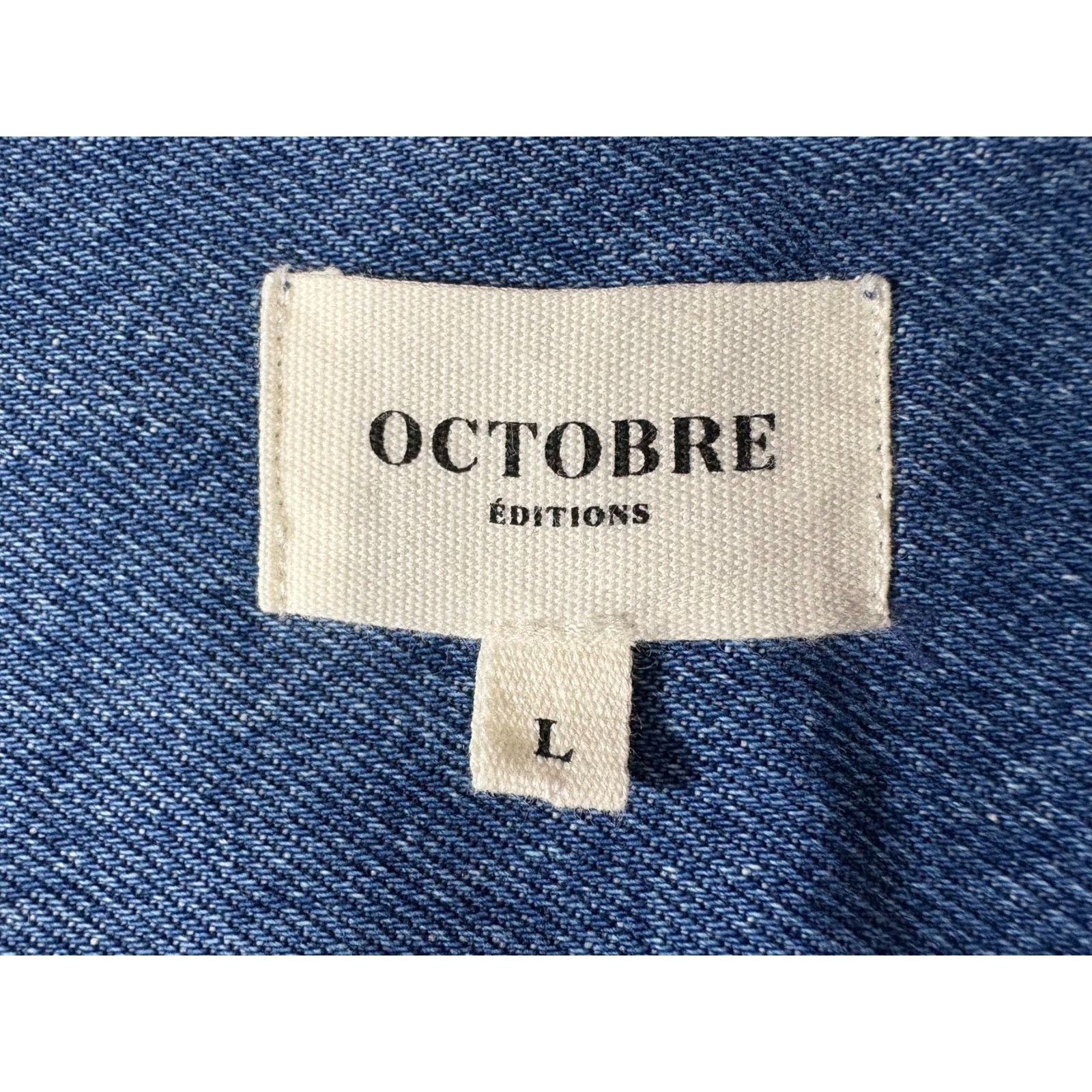 Other Octobre Editions Spence heavy denim Shirt overshirt size L N Size US L / EU 52-54 / 3 - 2 Thumbnail