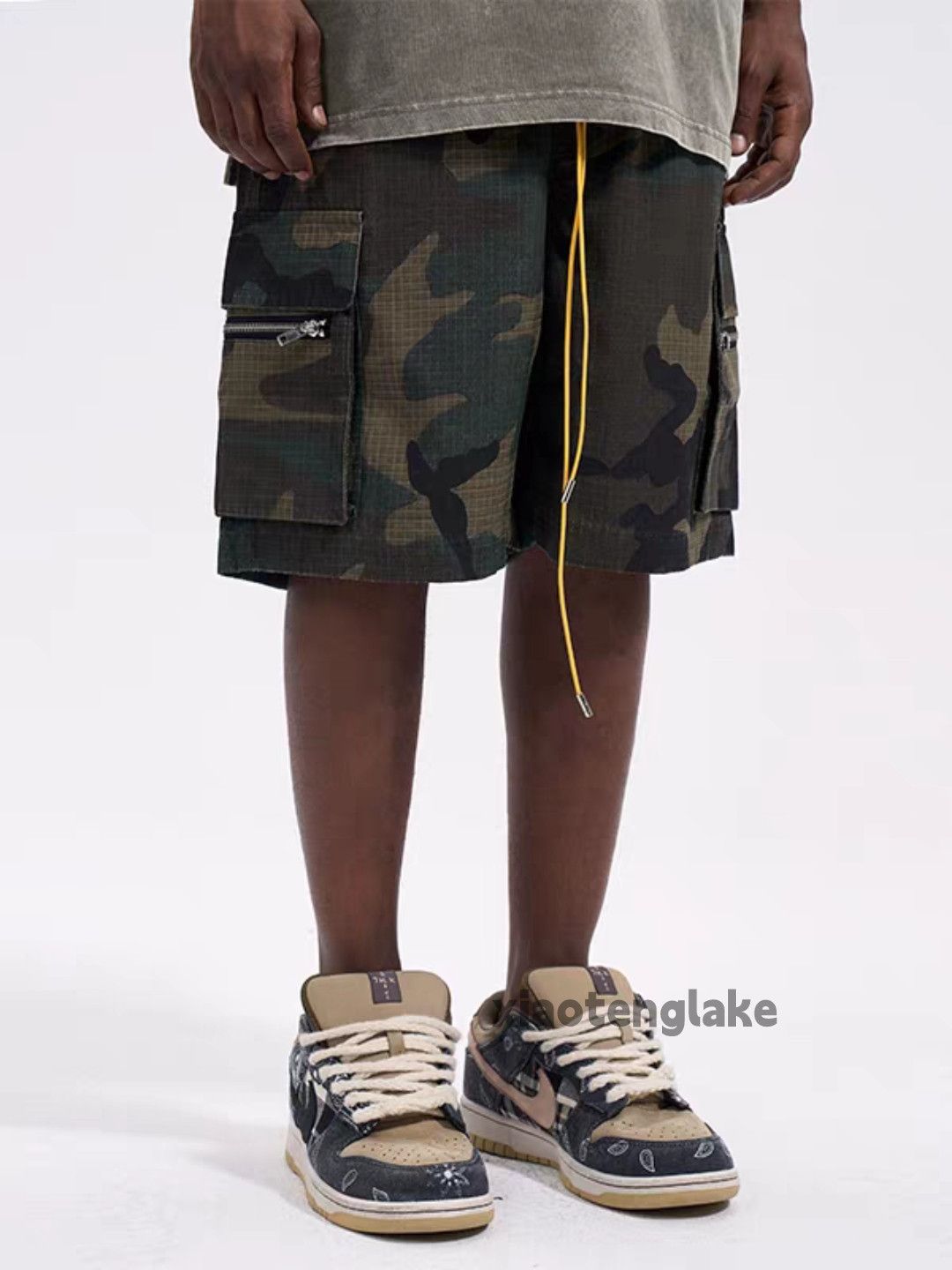 Vintage Utility skate hiphop military outdoor tactical shorts Size US 34 / EU 50 - 1 Thumbnail