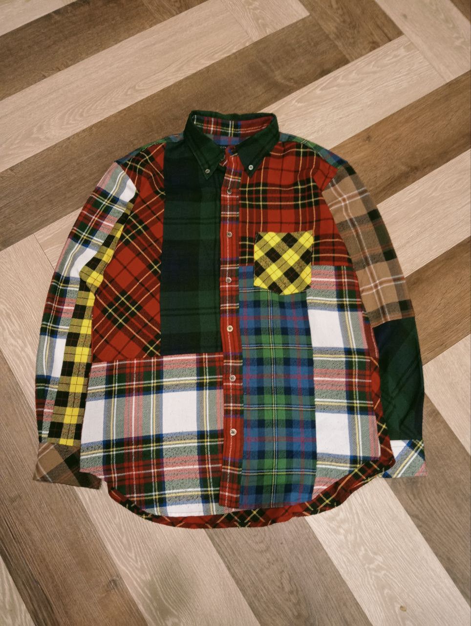 KEITAMARUYAMA JAPANESE KEITA MARUYAMA PATCHWORK SHIRT Size US M / EU 48-50 / 2 - 2 Thumbnail