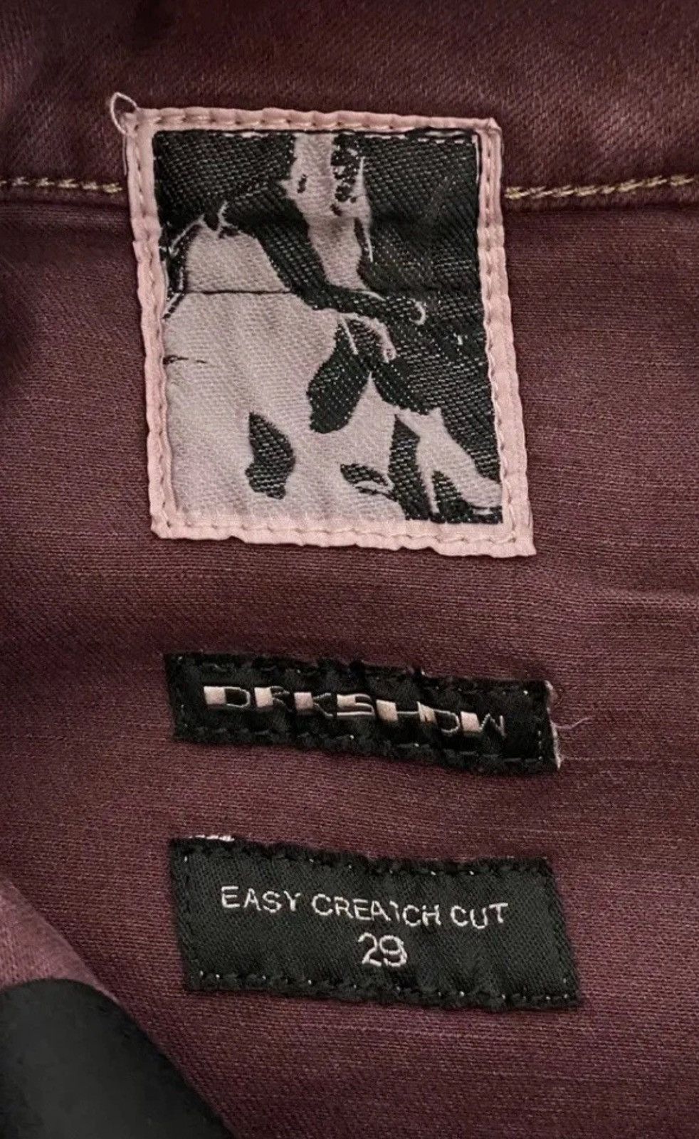 Rick Owens Drkshdw Easy Creatch Cut Jeans Size US 28 / EU 44 - 3 Thumbnail