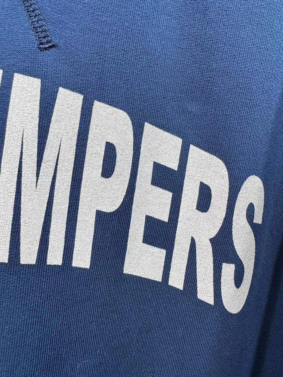 Parajumpers Parajumpers Mens Jumper Sweatshirt Navy Blue Logo Print Size US L / EU 52-54 / 3 - 4 Thumbnail