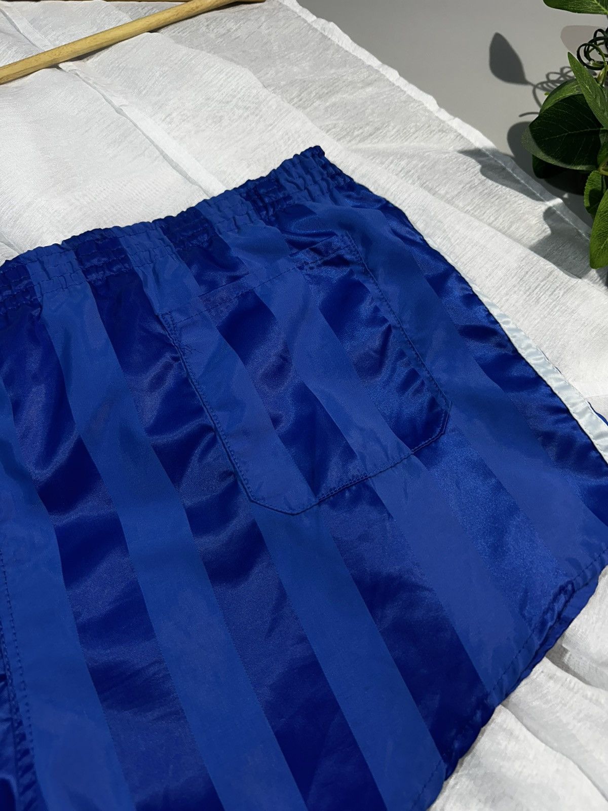 Adidas Vtg 70s Adidas Pinstripe Sprinter Shorts West in Germany Size US 34 / EU 50 - 7 Thumbnail