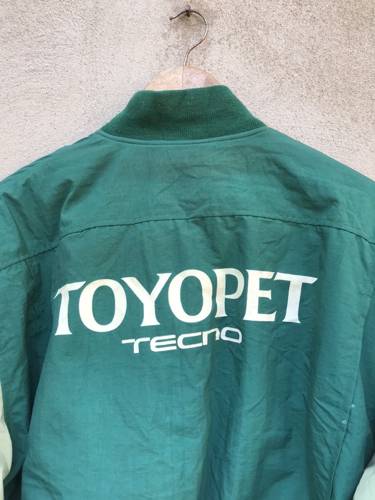 Japanese Brand RARE VINTAGE TOYOTA TECNO TOYOPET BOMBER JACKET RACING Size US L / EU 52-54 / 3 - 14 Thumbnail