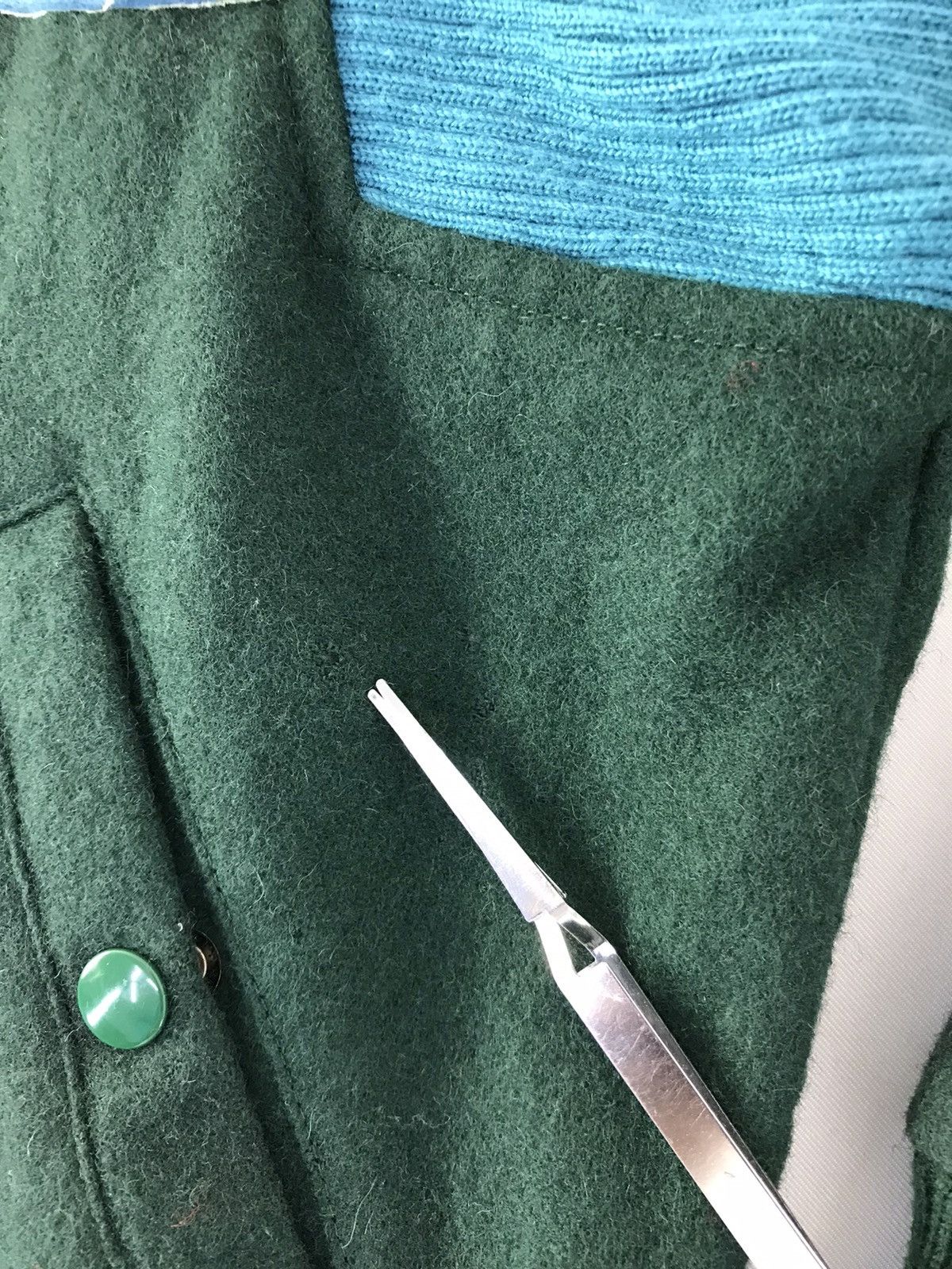 Vintage Vintage Cocodes Varsity Jacket Distressed Green Colour Style Size US M / EU 48-50 / 2 - 9 Thumbnail