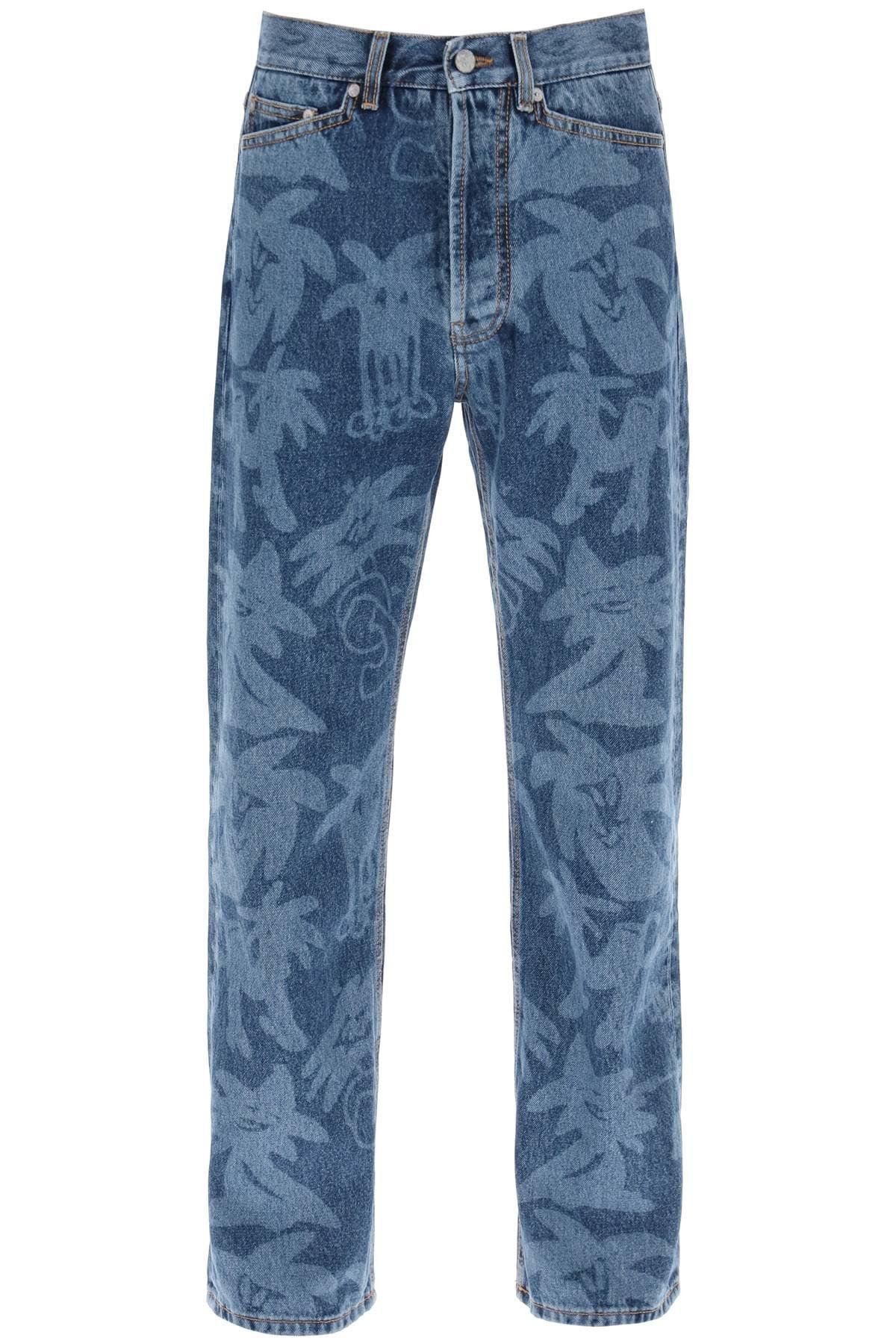 Palm Angels o1y0325 Denim Pant in Blue Size US 29 - 1 Thumbnail