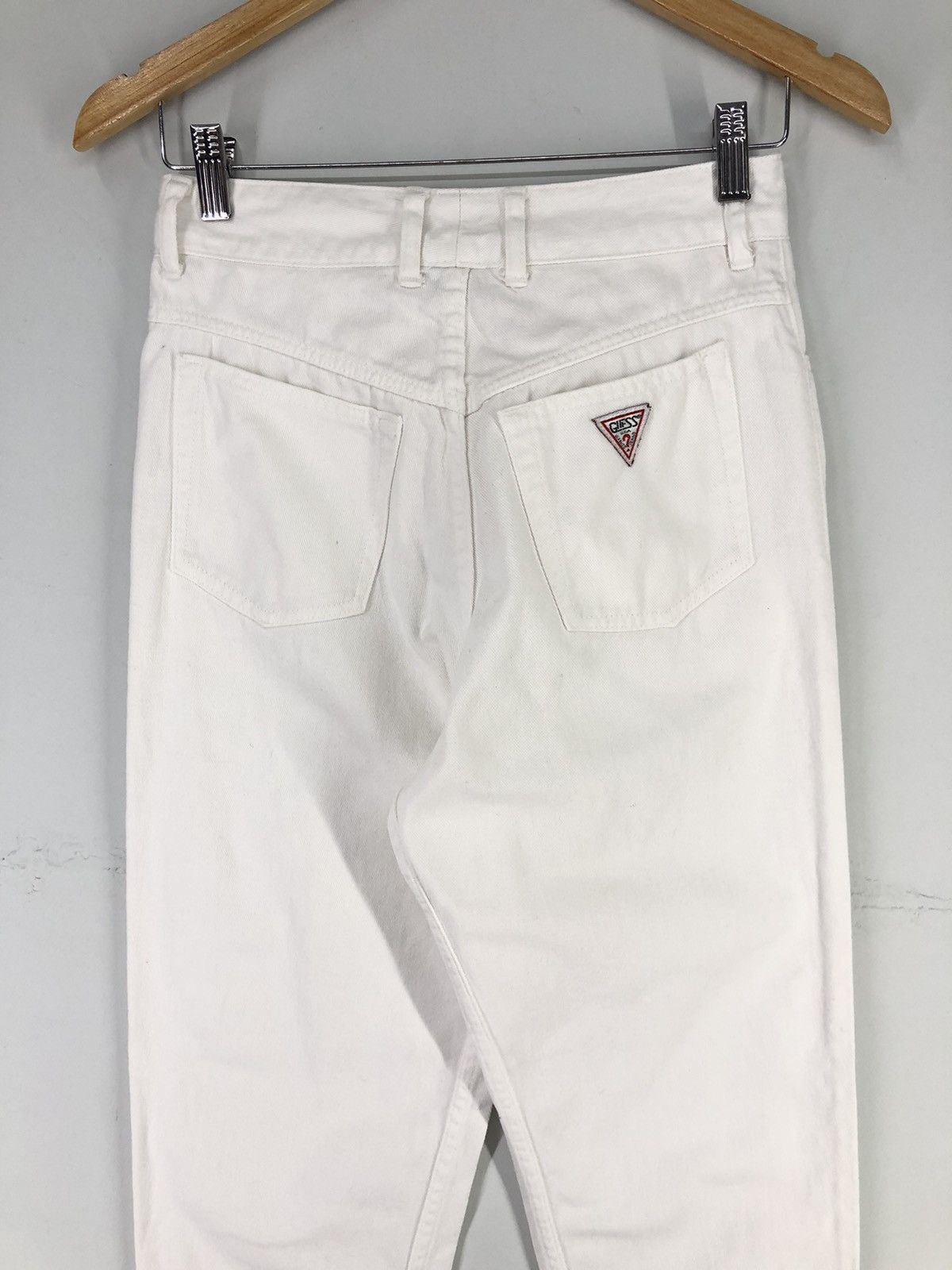 Guess Vintage Guess Georges Marciano White Jeans Size 25" / US 0 / IT 36 - 14 Thumbnail