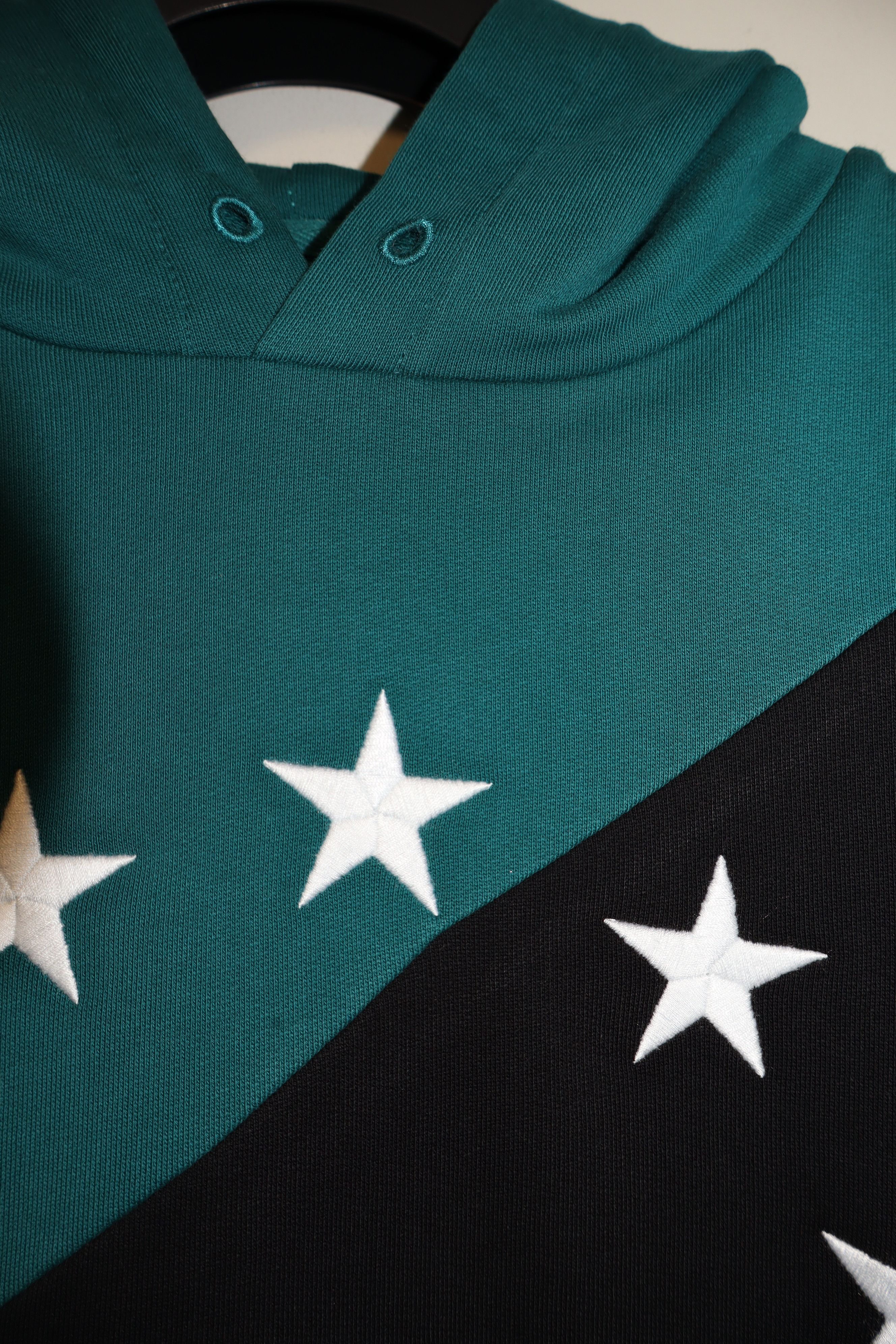 Etudes Embroidered stars bicolor hoodie Size US M / EU 48-50 / 2 - 4 Thumbnail