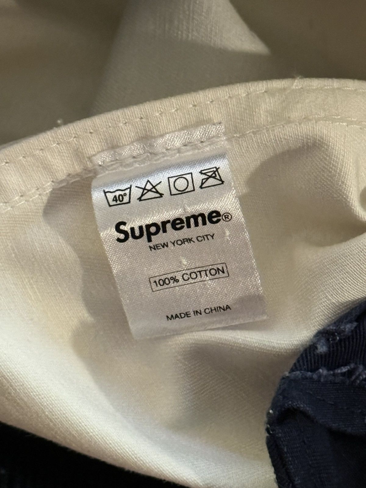 Supreme Vintage 2011 Supreme Major Varsity Jacket Medium White Navy Size US M / EU 48-50 / 2 - 6 Thumbnail